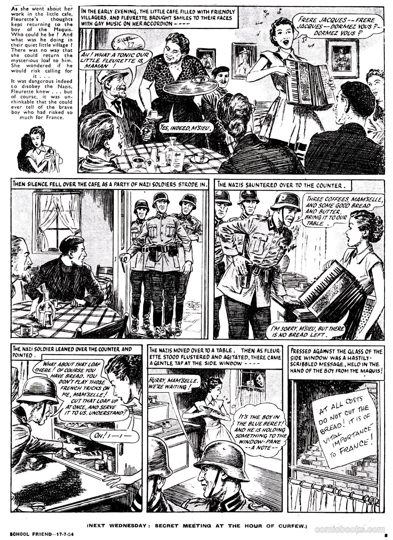 School Friend #218 (1954) — page 3 of 20