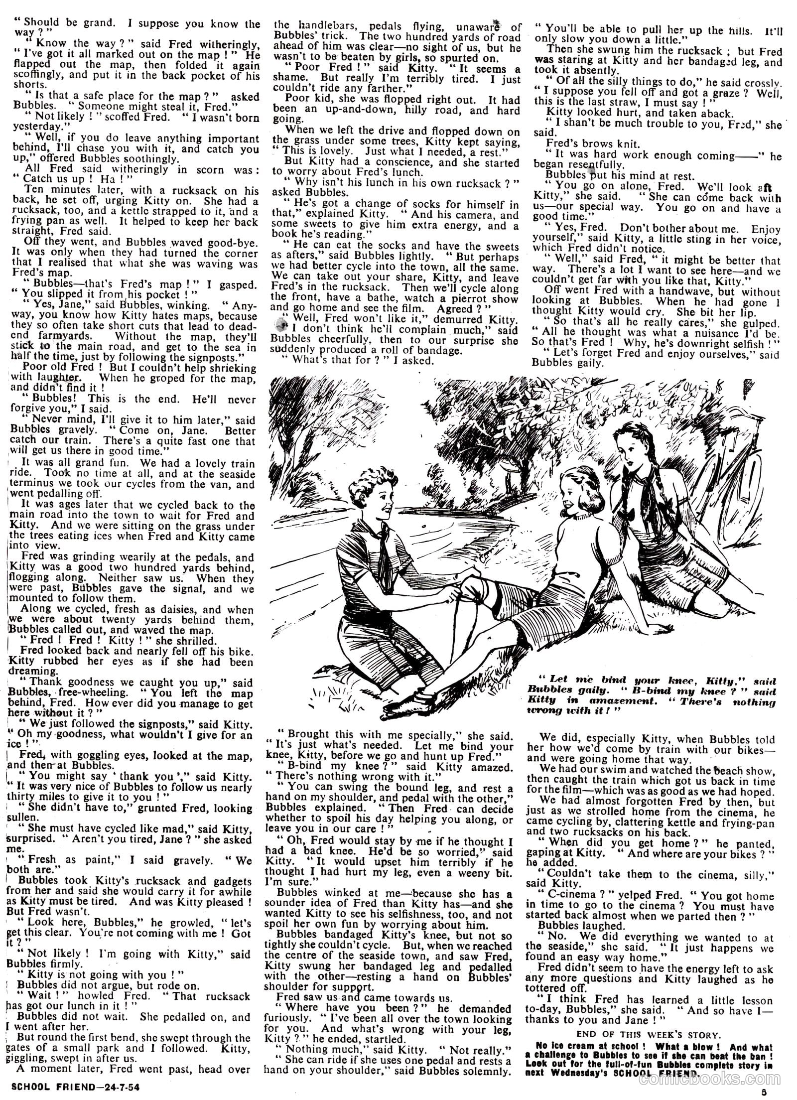 School Friend #219 (1954) — page 5 of 20