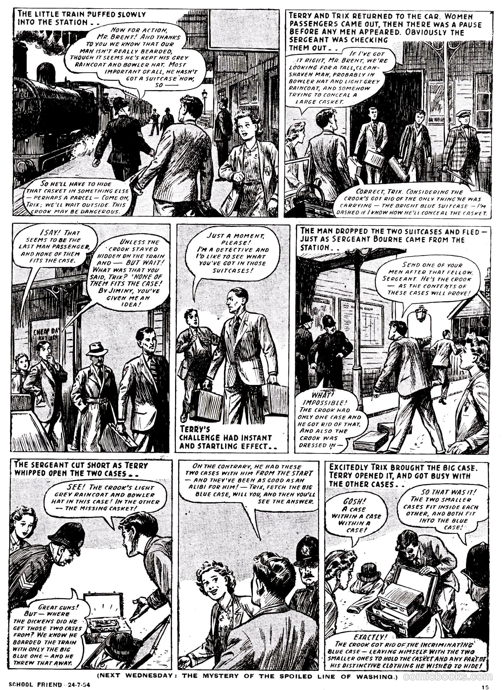 School Friend #219 (1954) — page 15 of 20