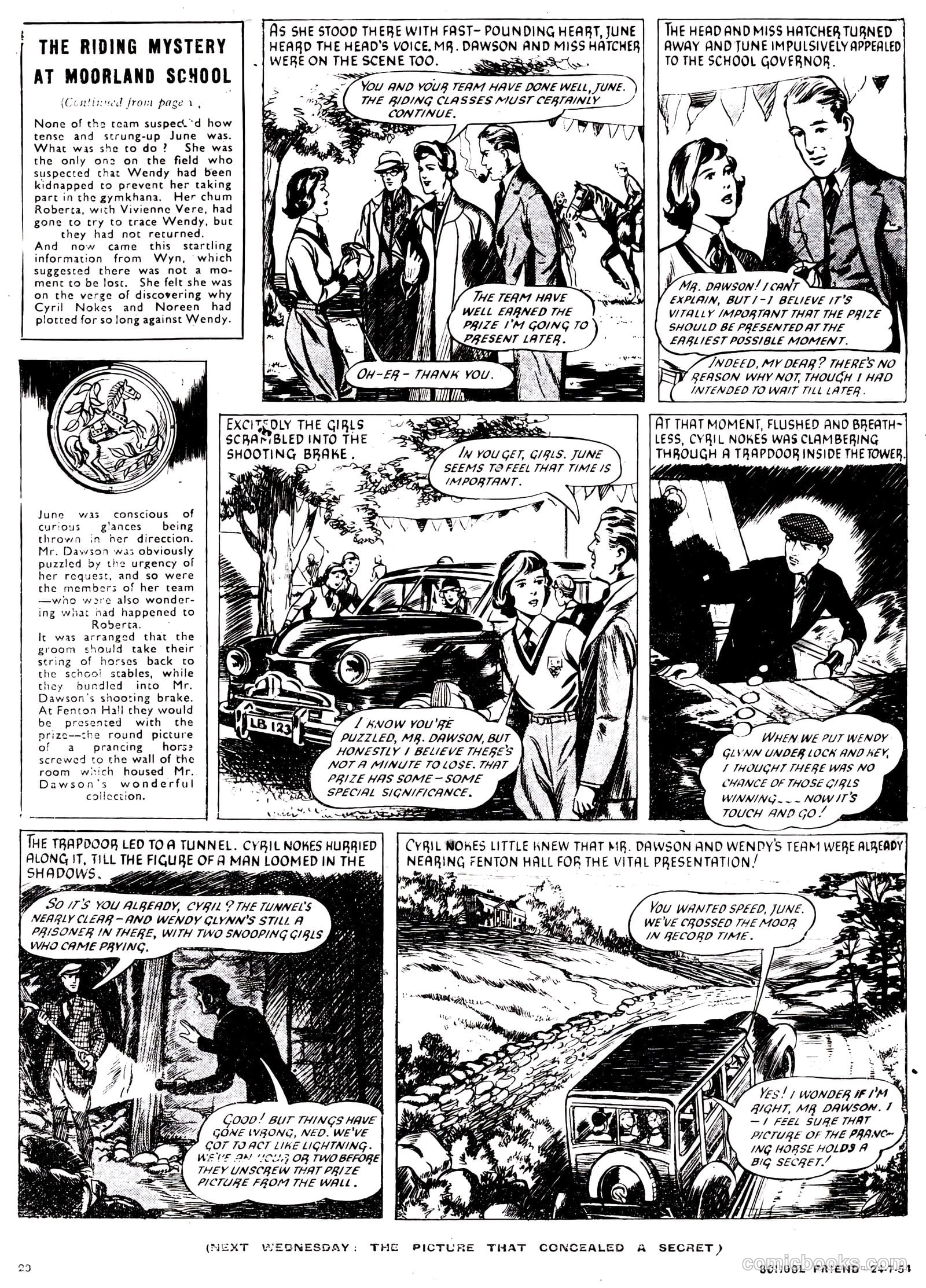 School Friend #219 (1954) — page 20 of 20