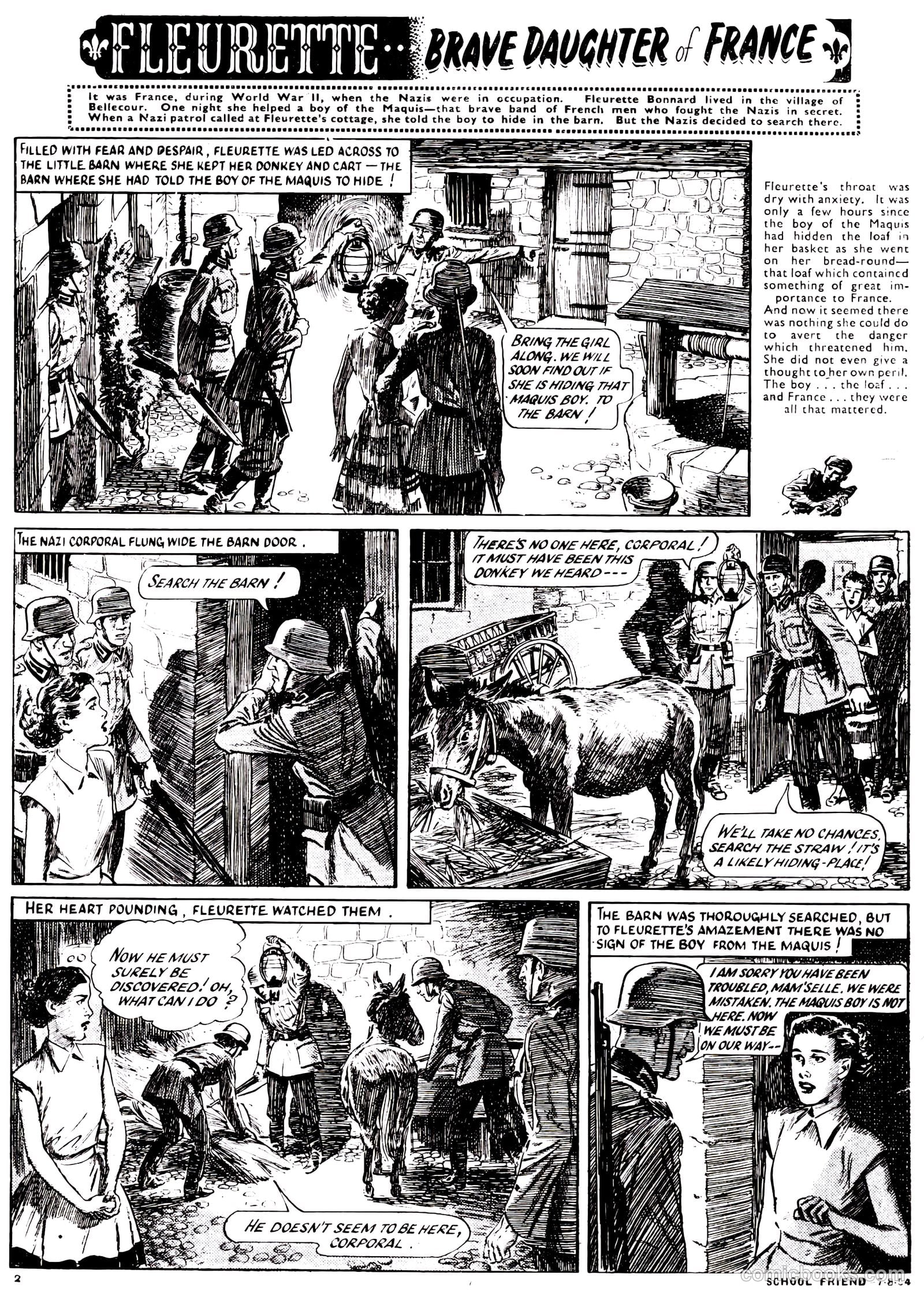 School Friend #221 (1954) — page 2 of 20