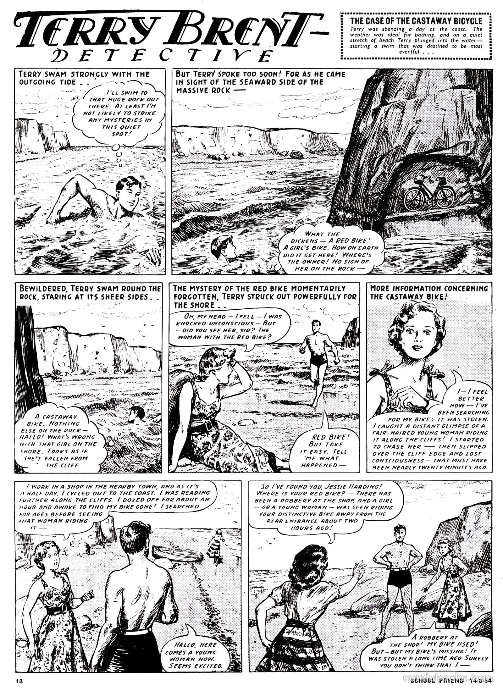 School Friend #222 (1954) — page 18 of 24