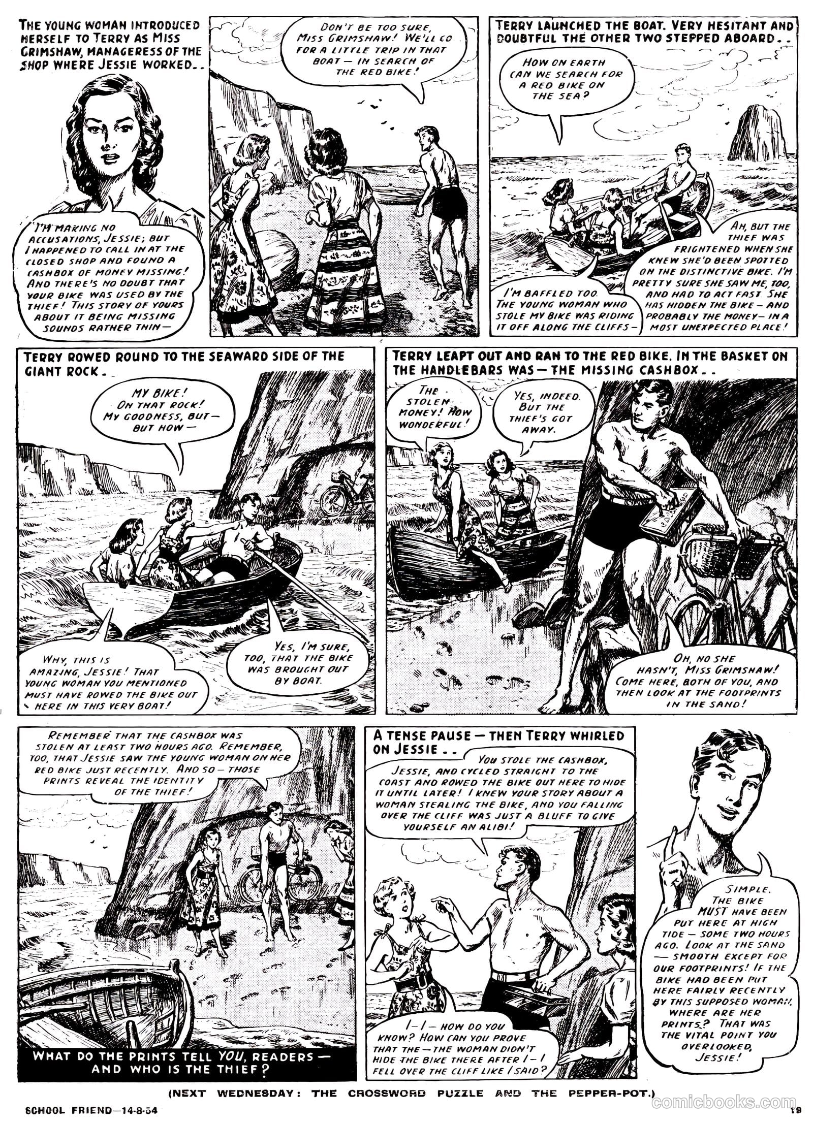 School Friend #222 (1954) — page 19 of 24