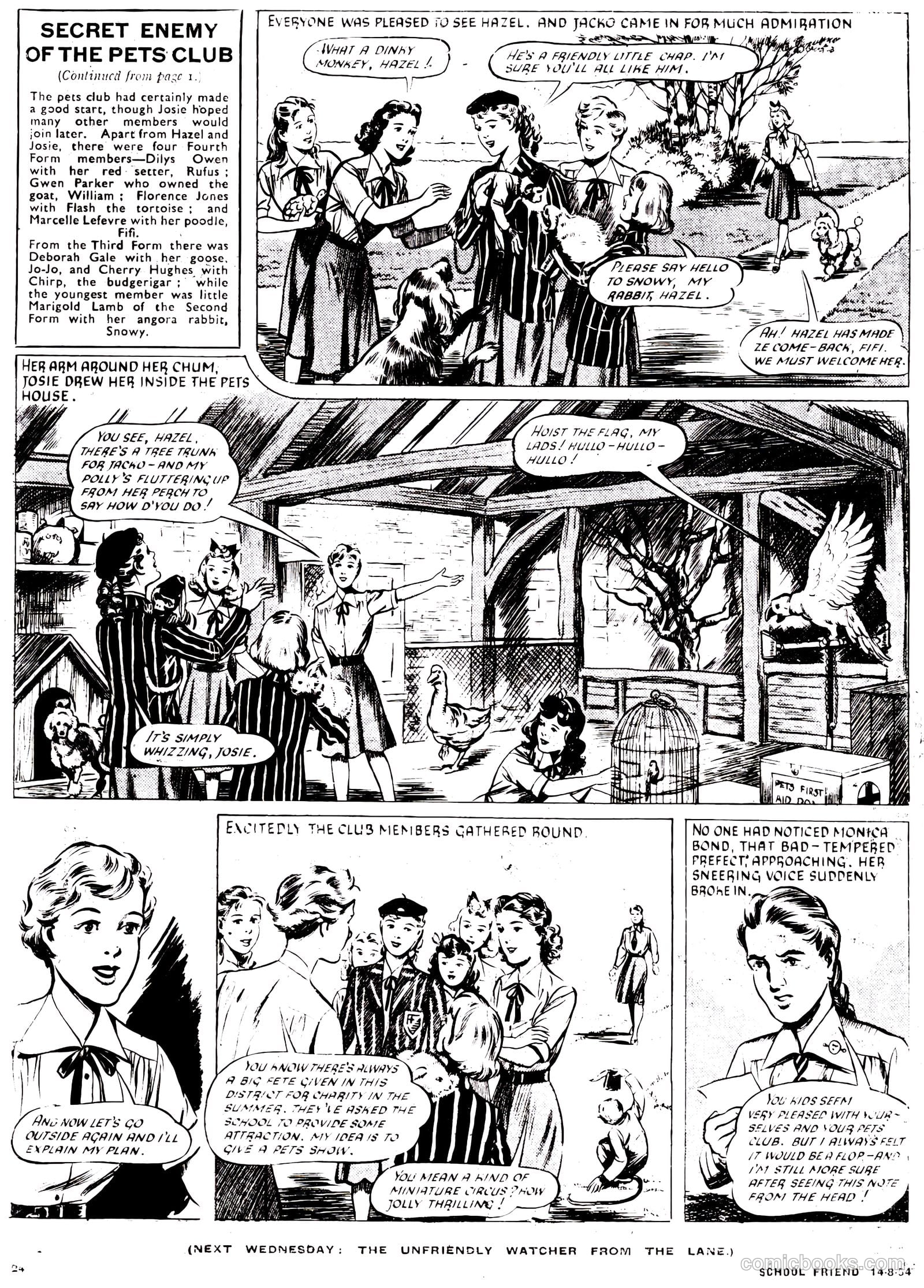 School Friend #222 (1954) — page 24 of 24