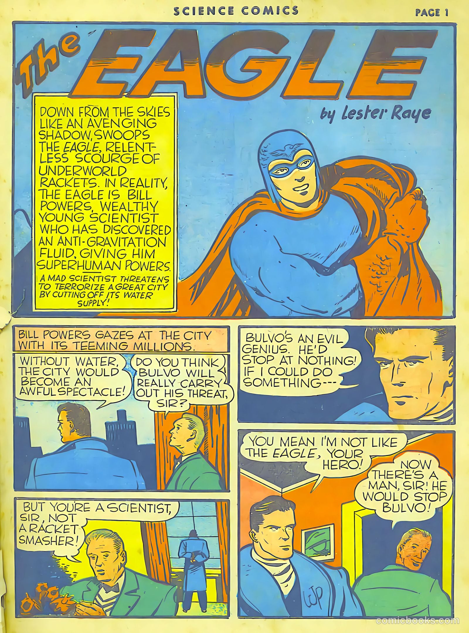 Science Comics #8 (1940) — page 2 of 55