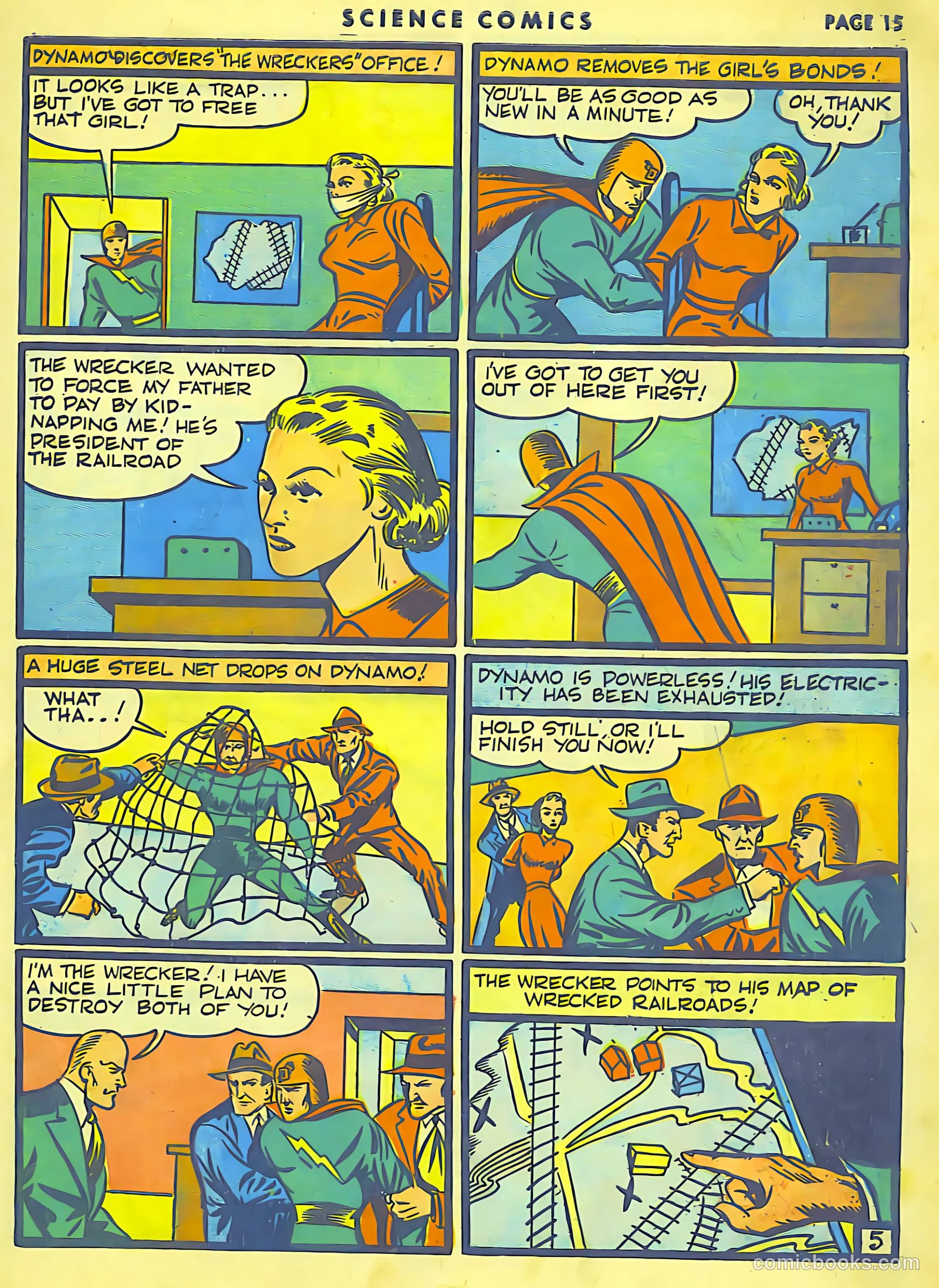 Science Comics #8 (1940) — page 16 of 55