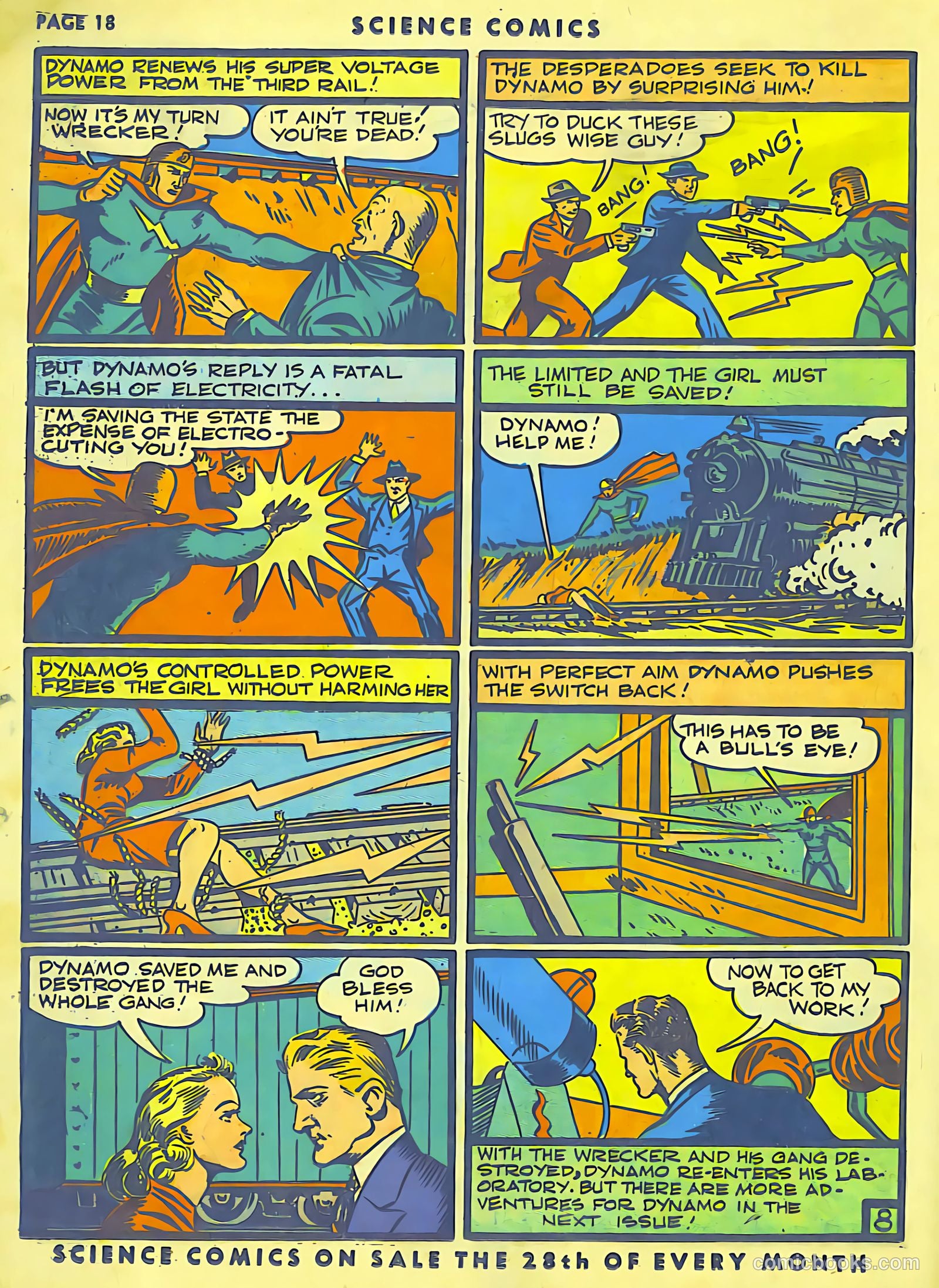 Science Comics #8 (1940) — page 19 of 55