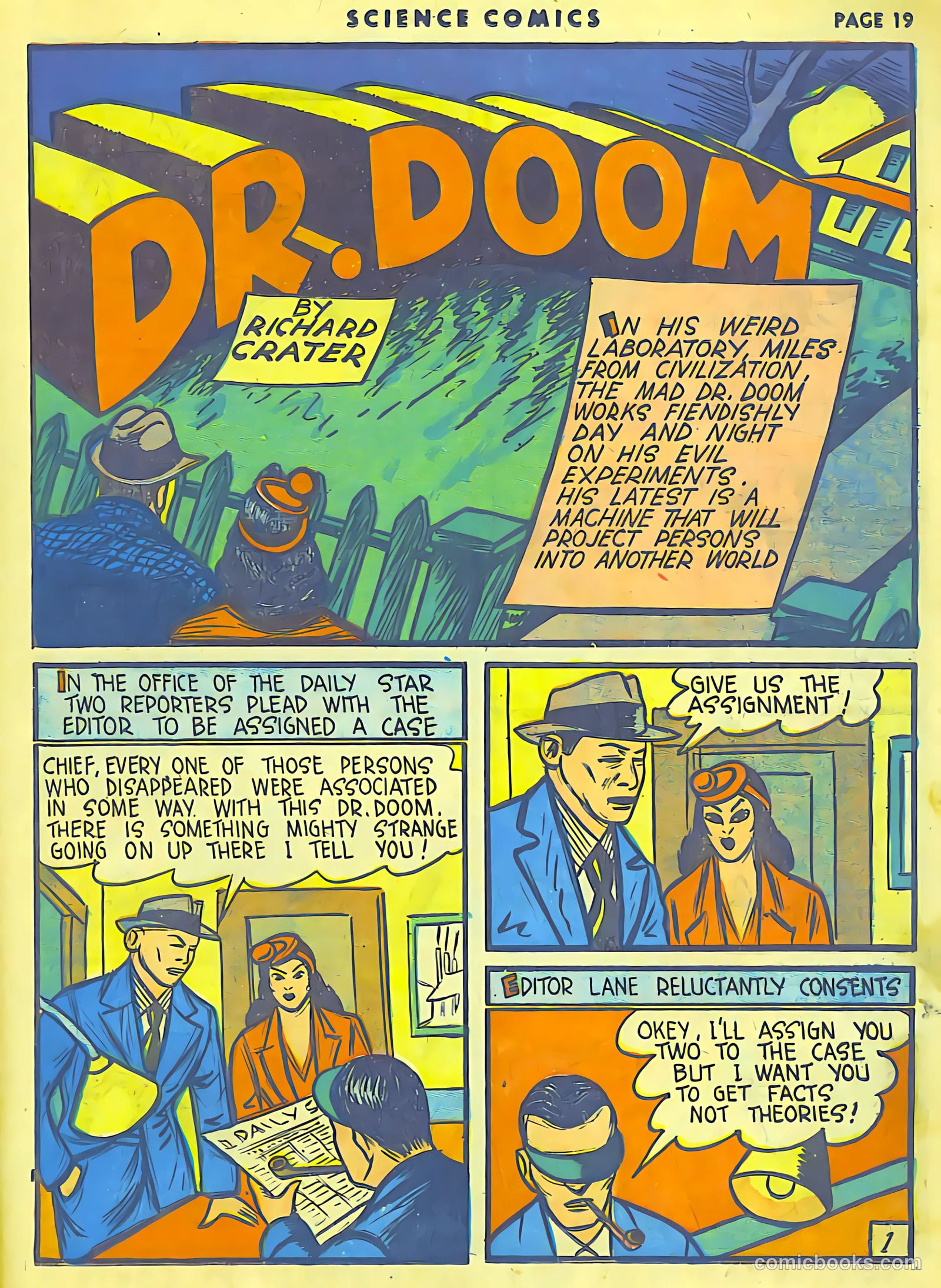 Science Comics #8 (1940) — page 20 of 55