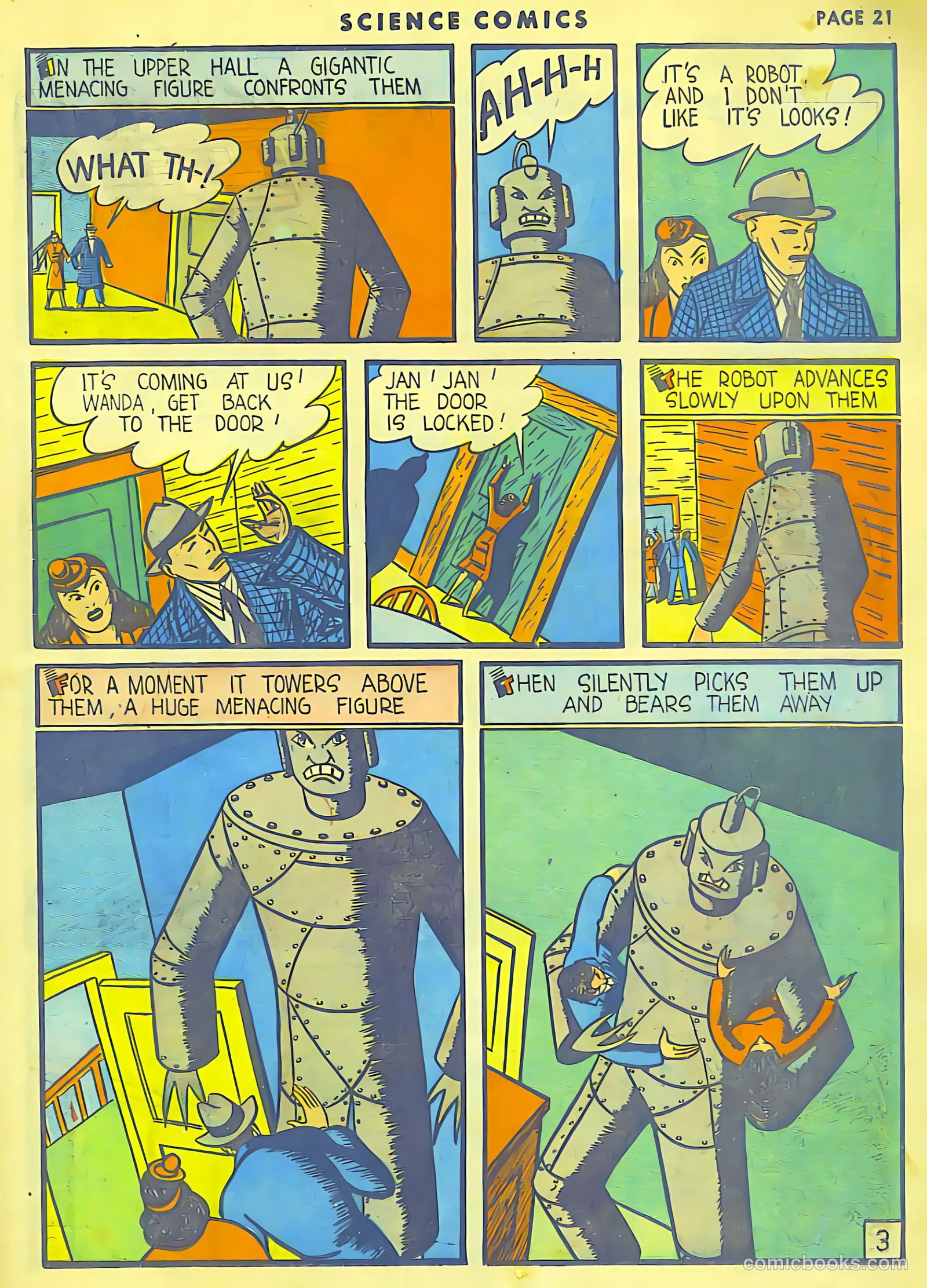 Science Comics #8 (1940) — page 22 of 55