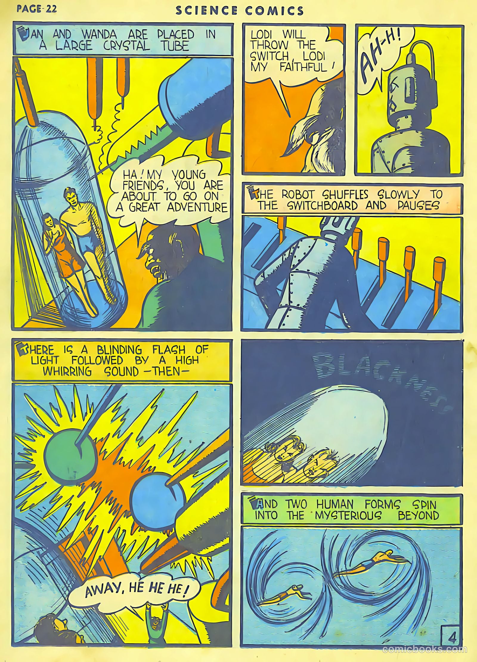 Science Comics #8 (1940) — page 23 of 55