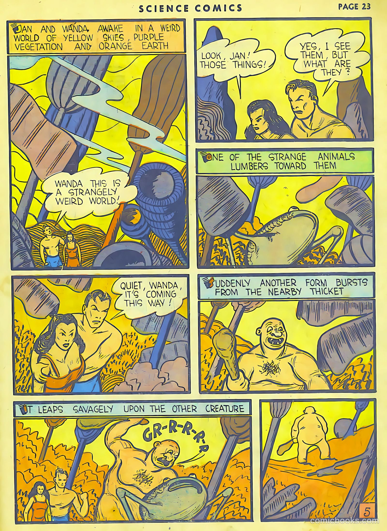 Science Comics #8 (1940) — page 24 of 55