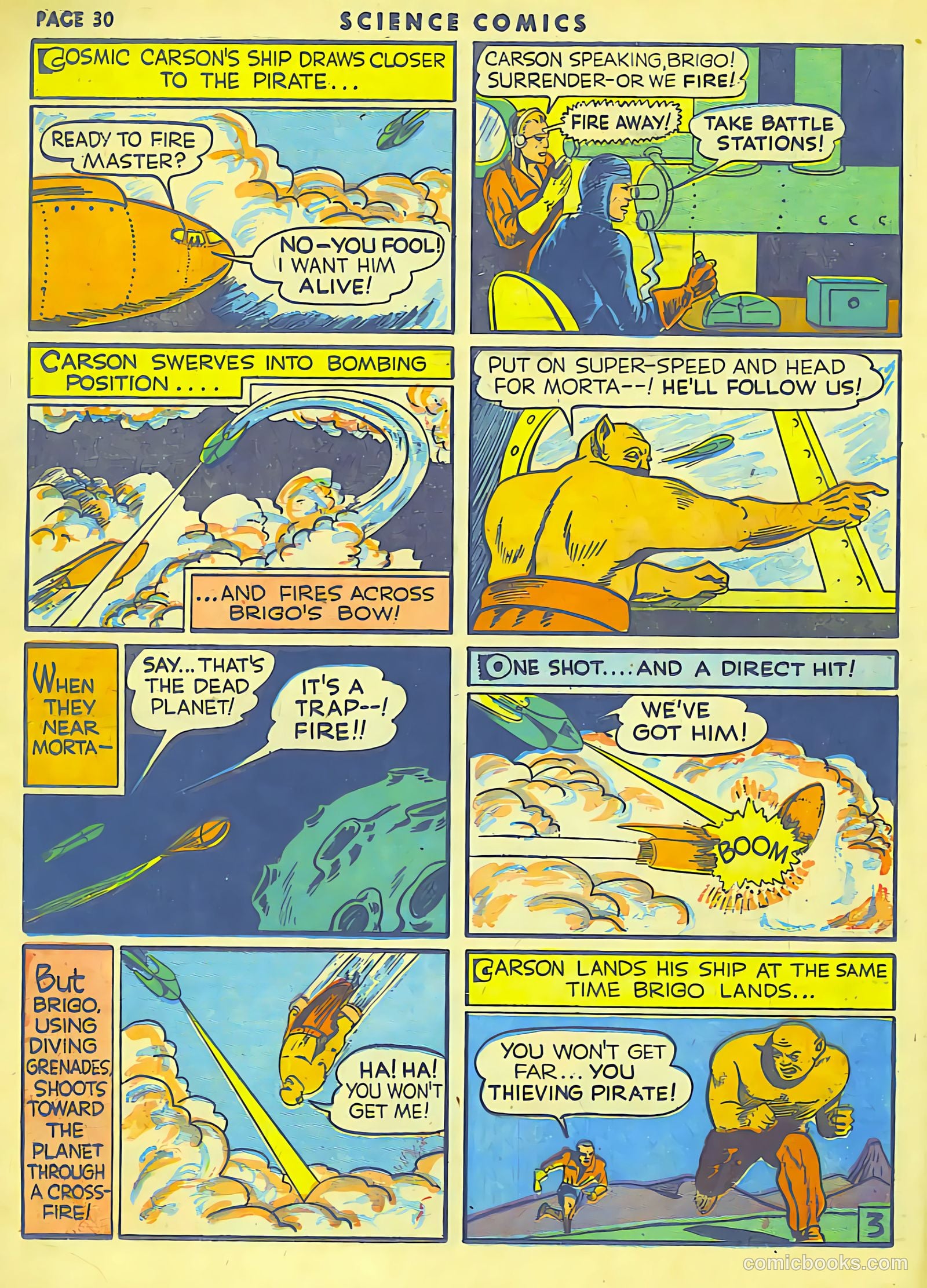 Science Comics #8 (1940) — page 30 of 55