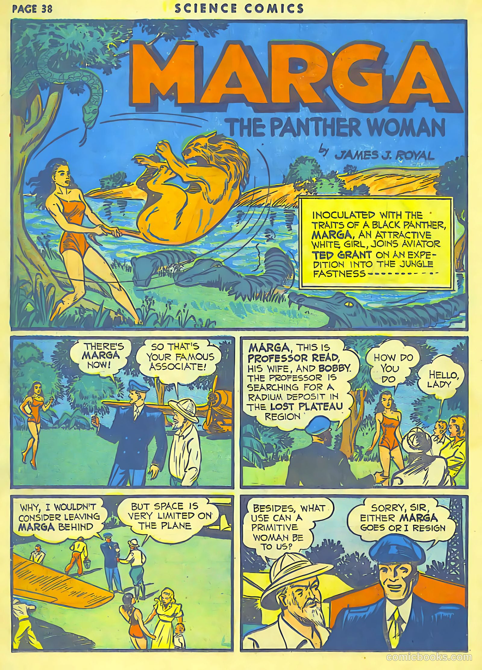 Science Comics #8 (1940) — page 31 of 55