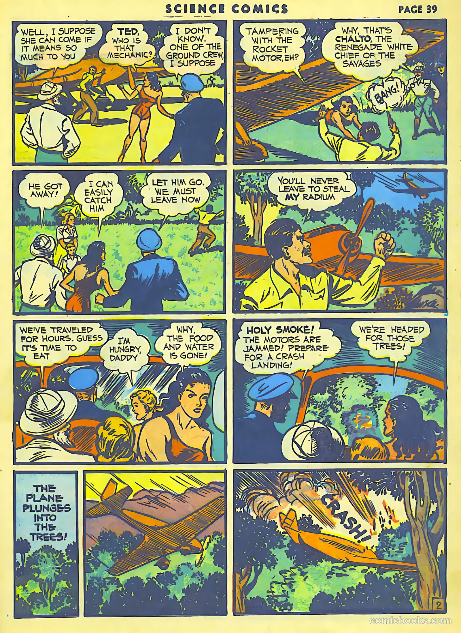 Science Comics #8 (1940) — page 32 of 55