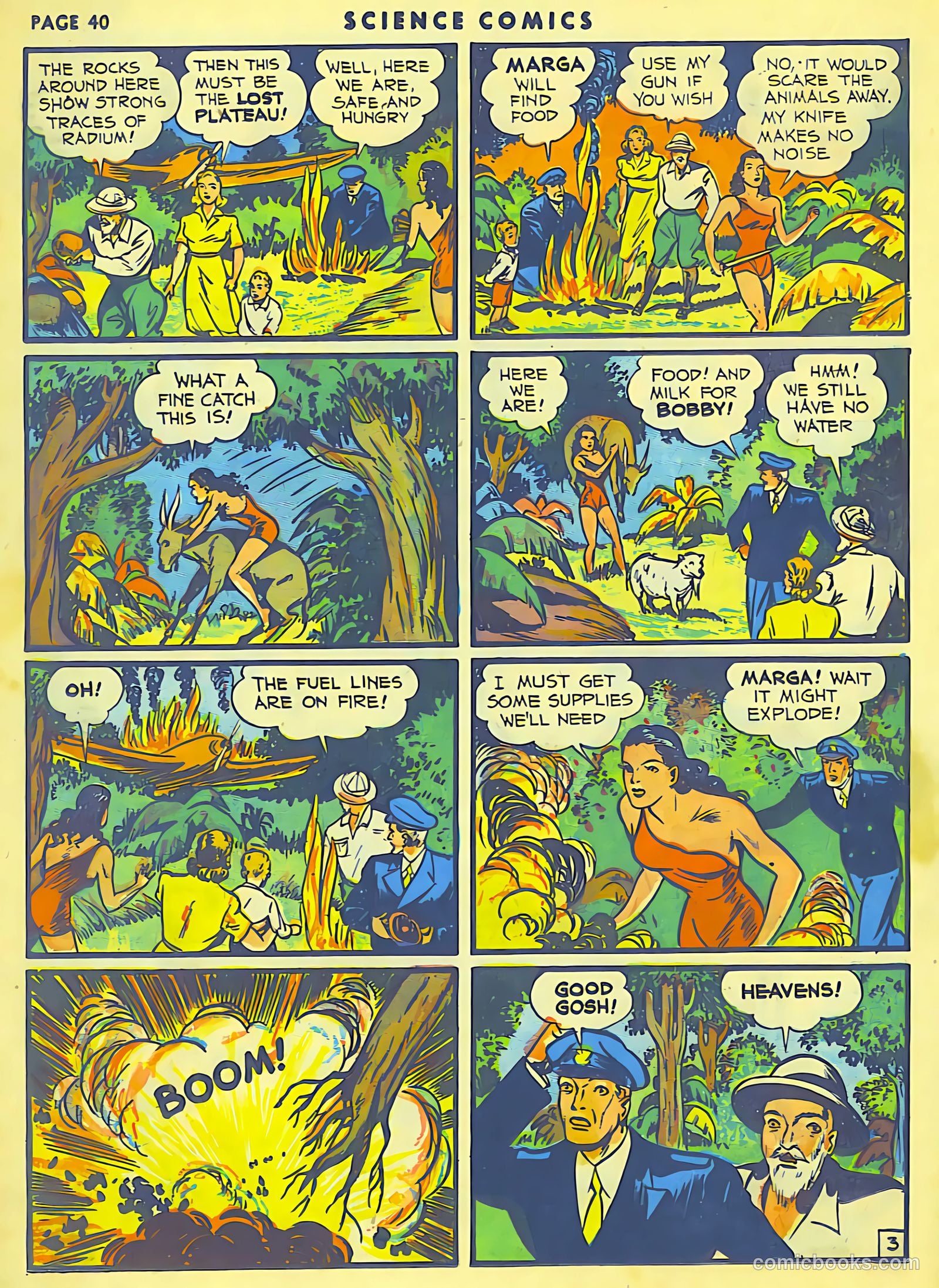 Science Comics #8 (1940) — page 33 of 55