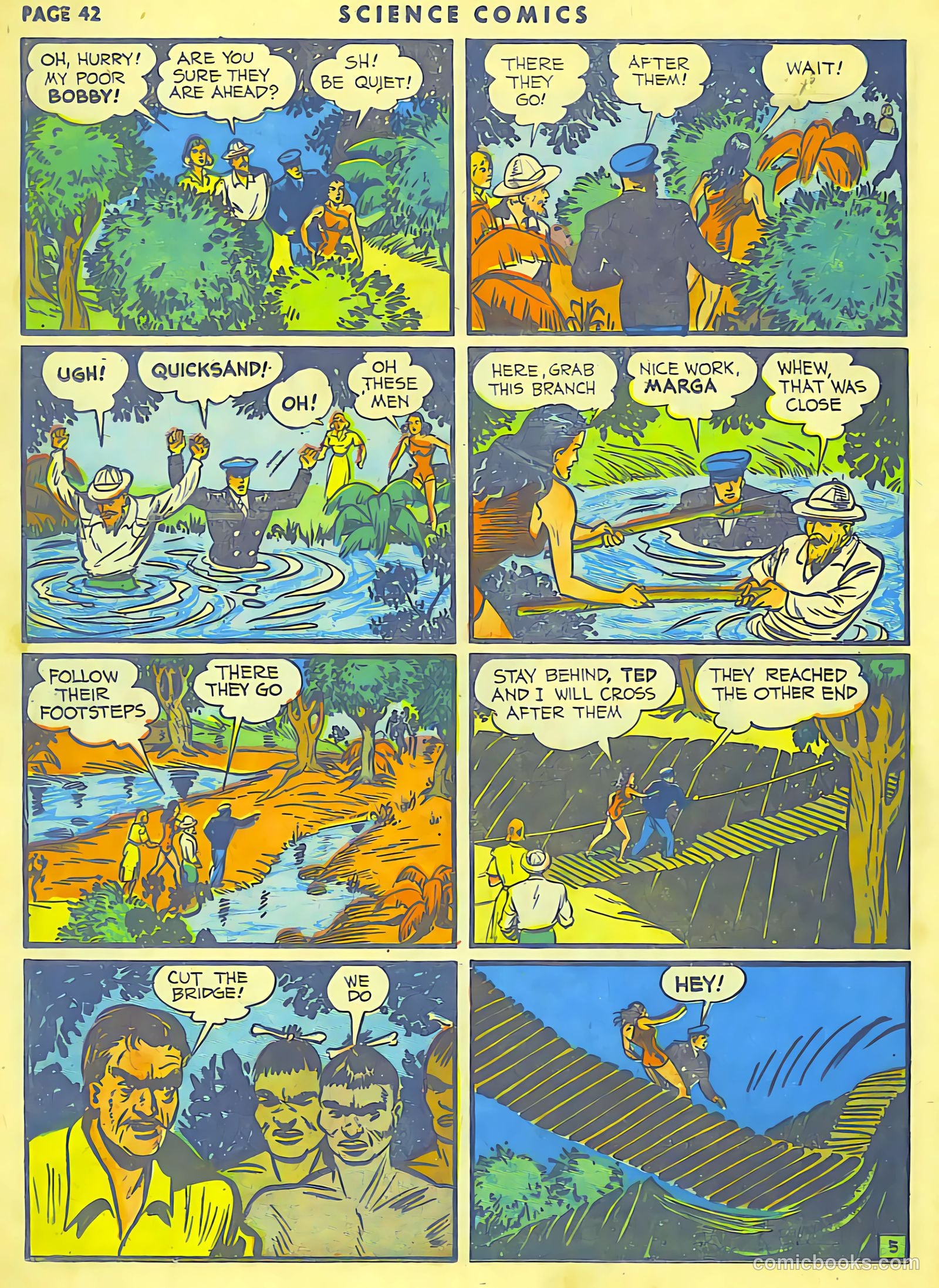 Science Comics #8 (1940) — page 35 of 55
