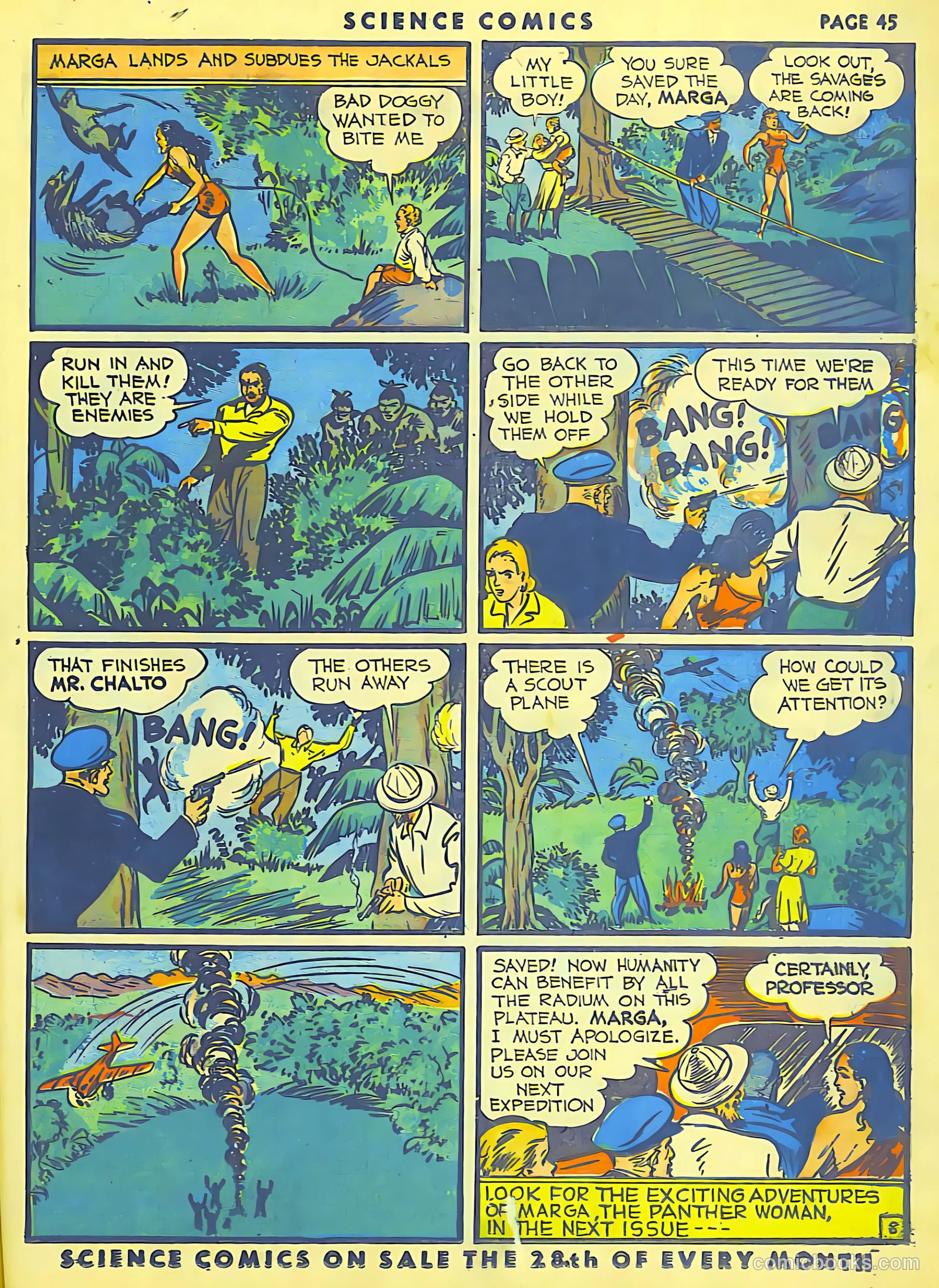 Science Comics #8 (1940) — page 38 of 55