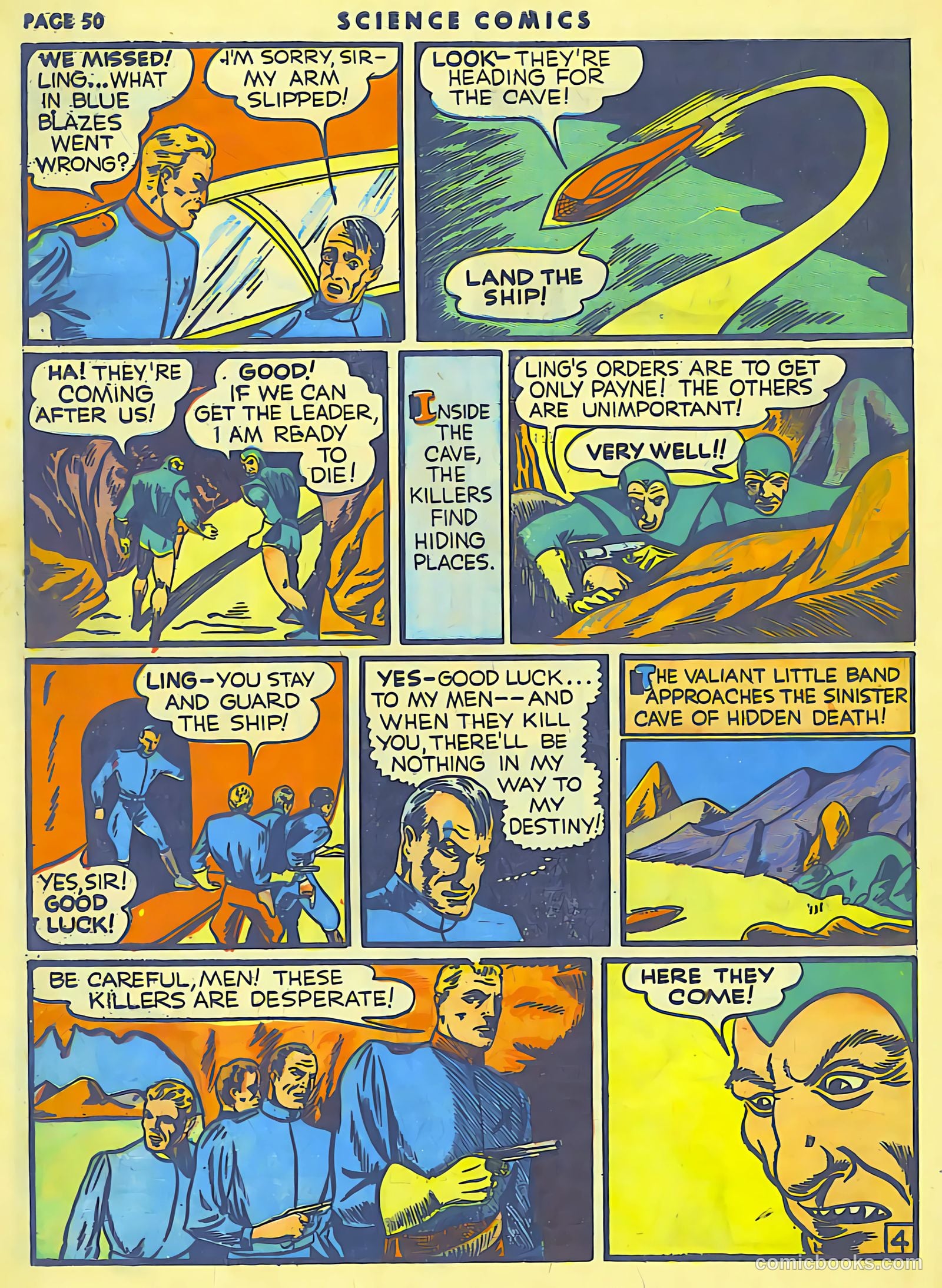 Science Comics #8 (1940) — page 42 of 55