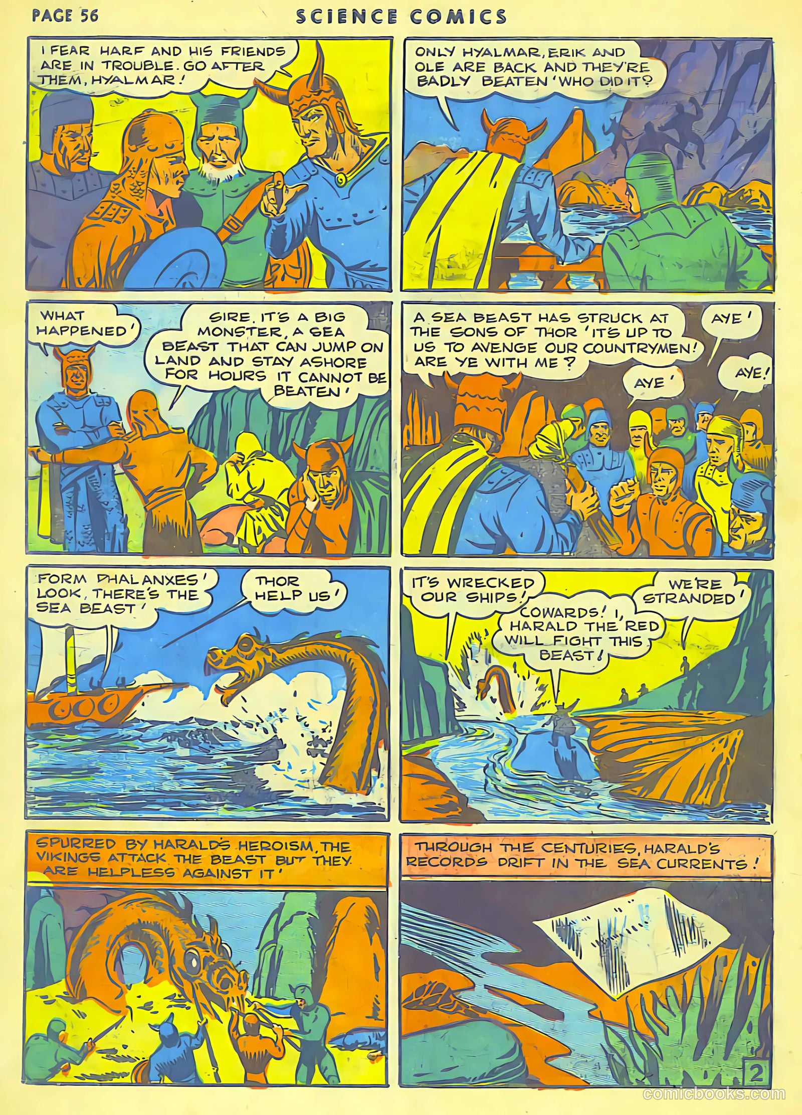 Science Comics #8 (1940) — page 48 of 55