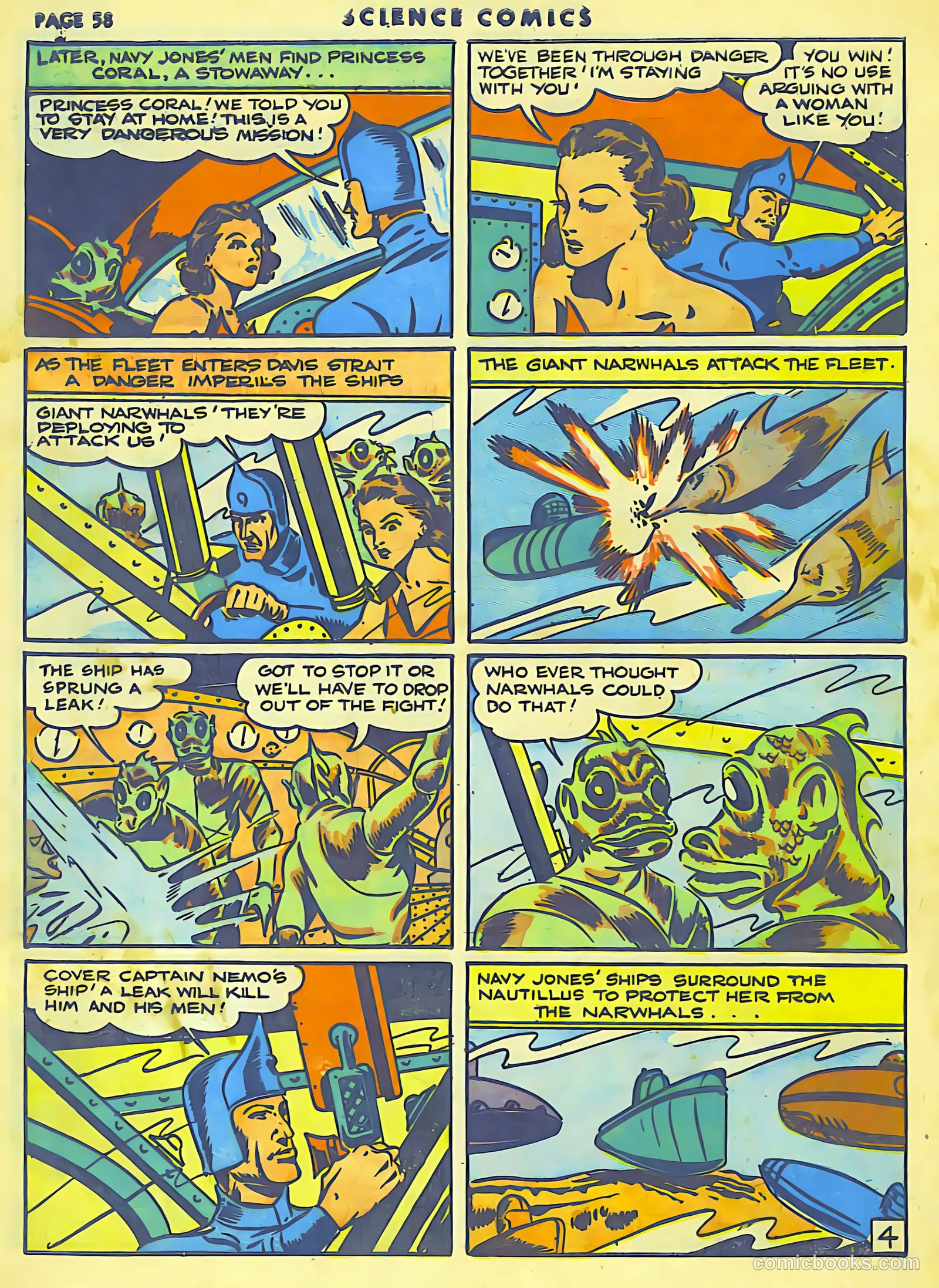 Science Comics #8 (1940) — page 50 of 55
