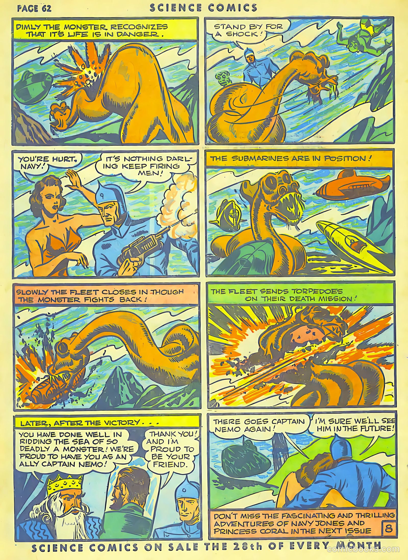 Science Comics #8 (1940) — page 54 of 55