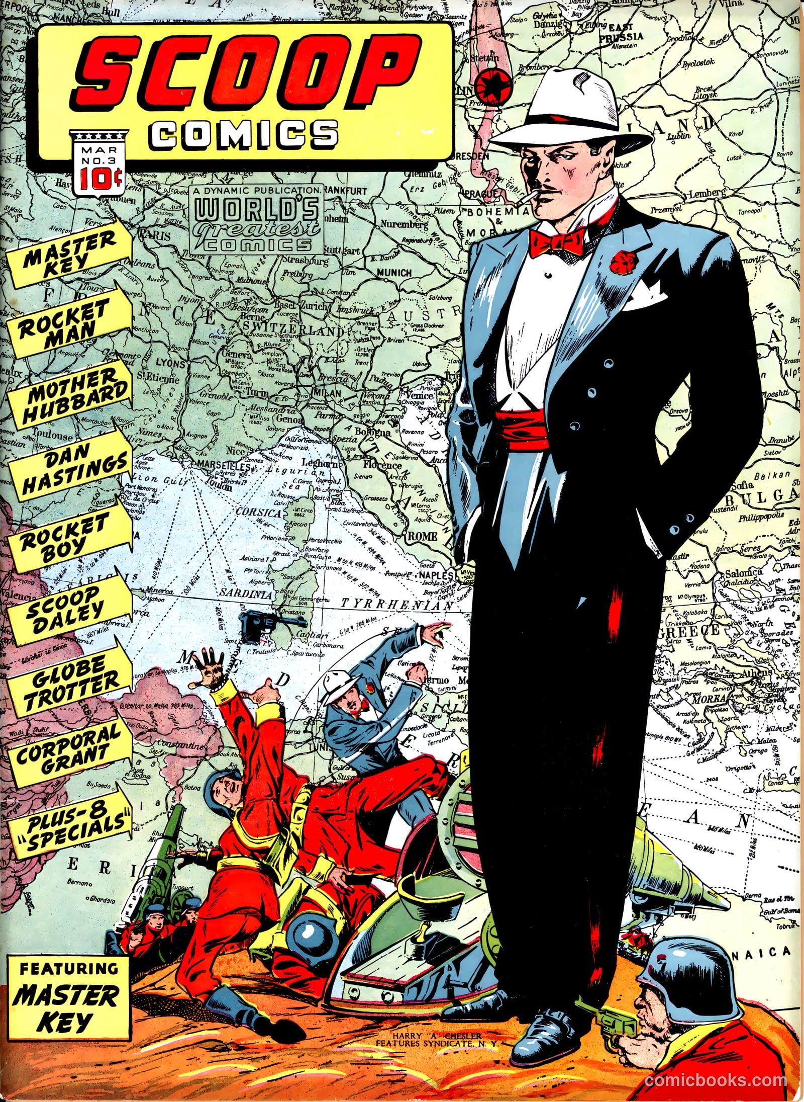 Scoop Comics #3 (1942) — page 1 of 68