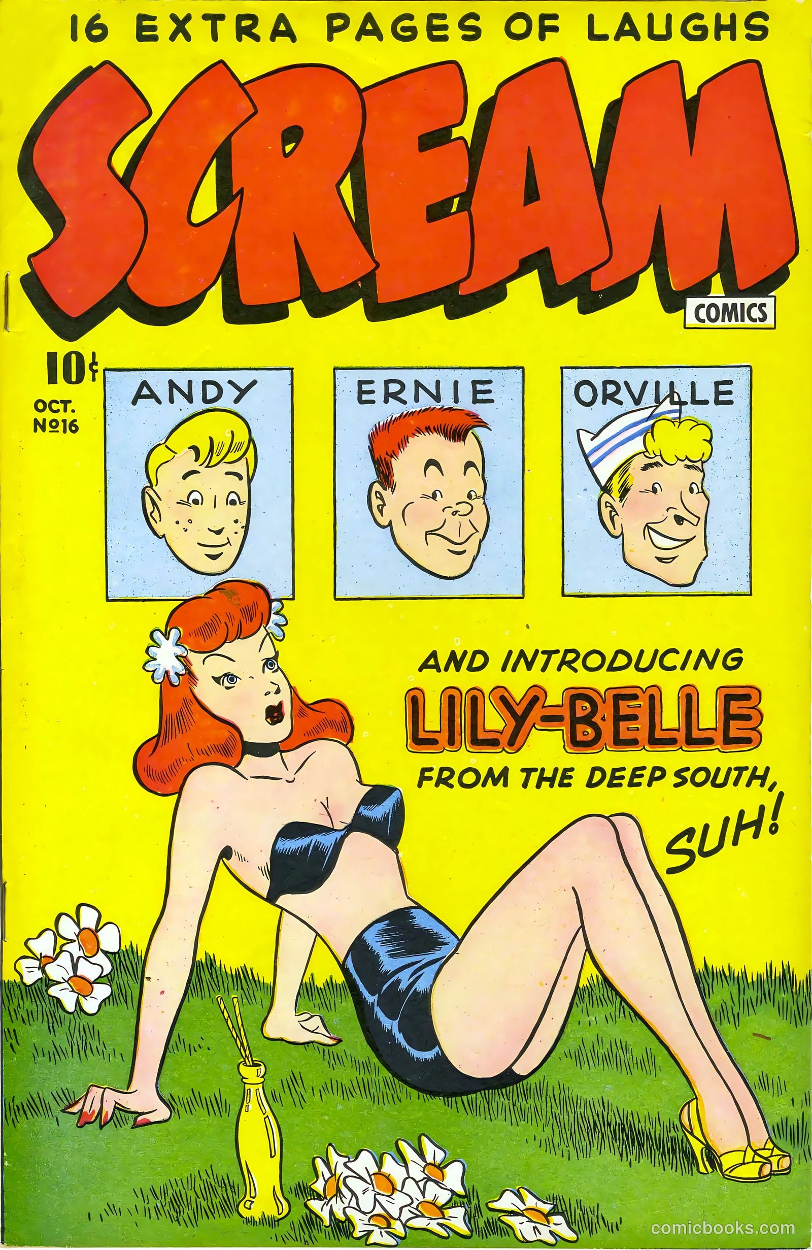 Scream Comics #16 cover
