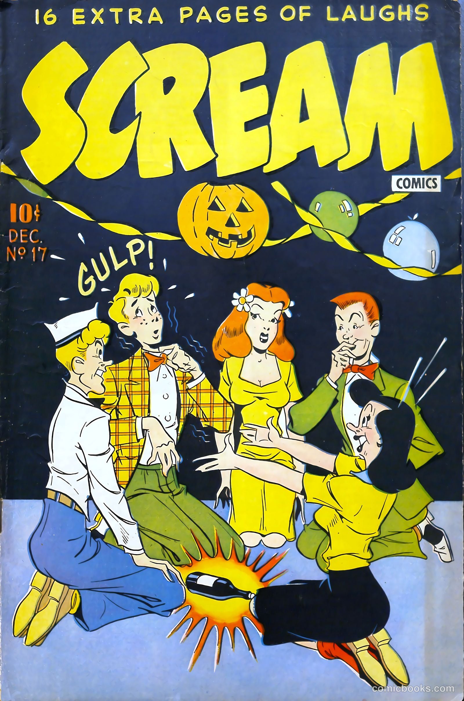 Scream Comics #17 cover