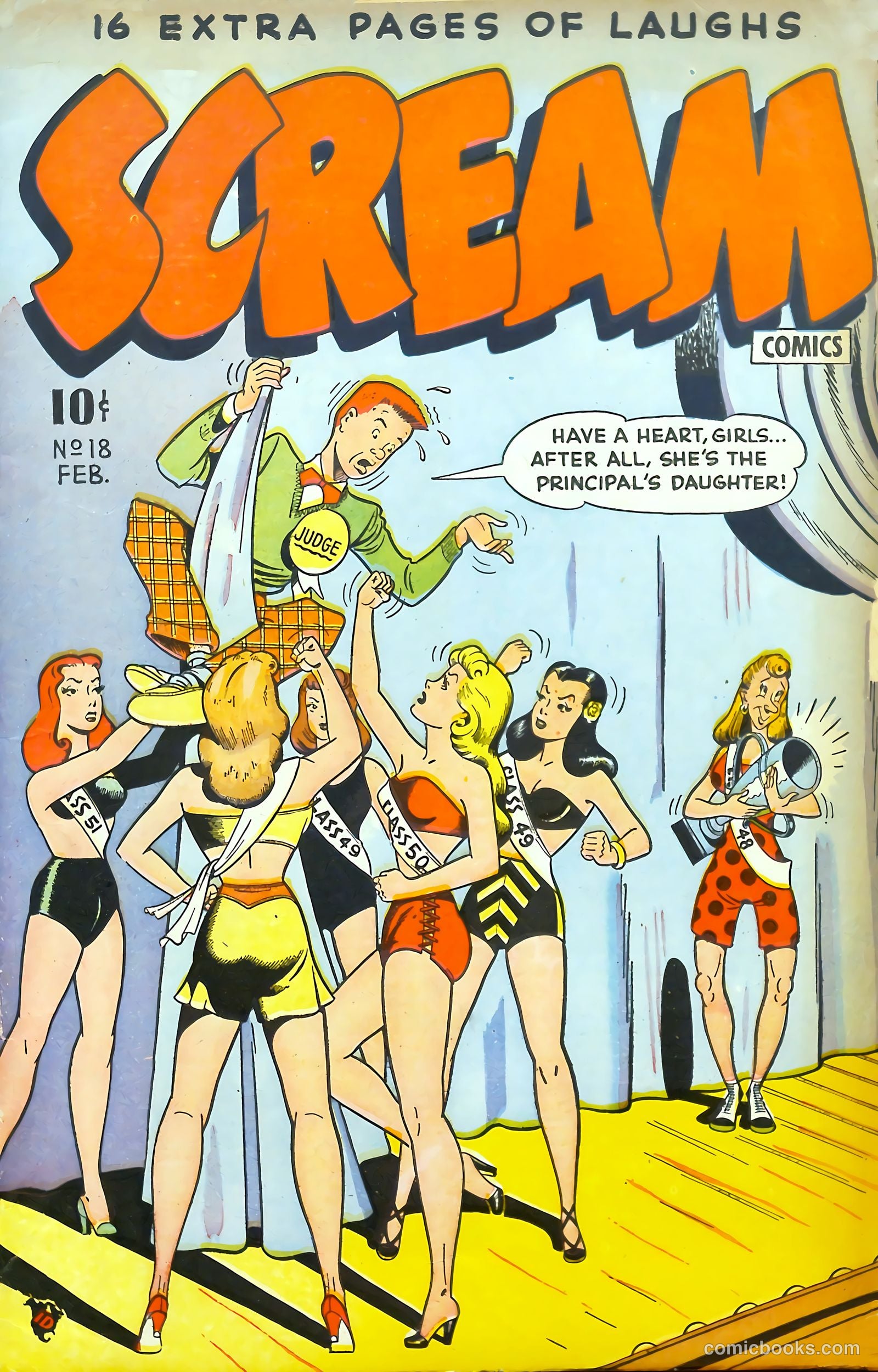 Scream Comics #18 cover
