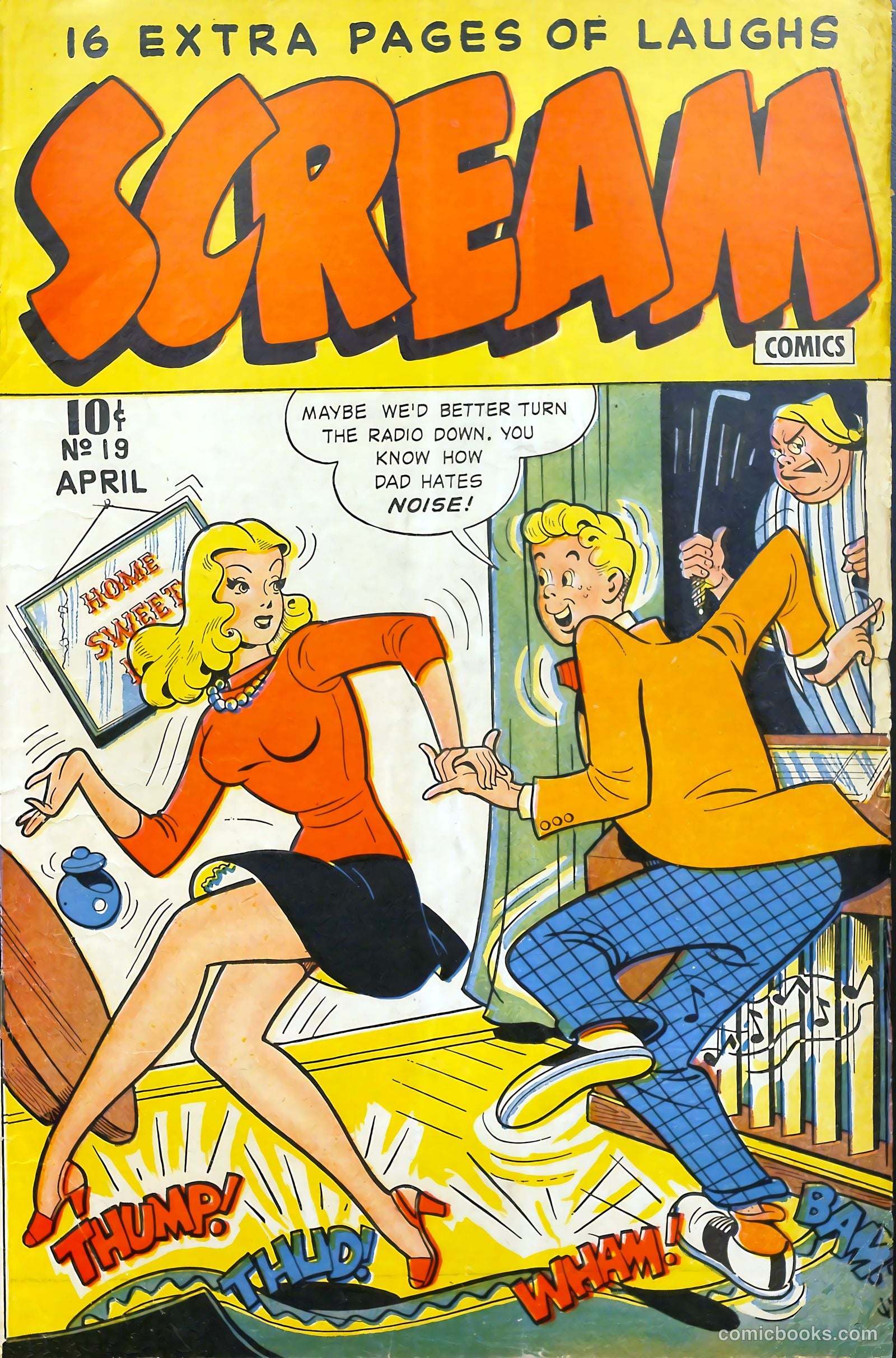 Scream Comics #19 cover