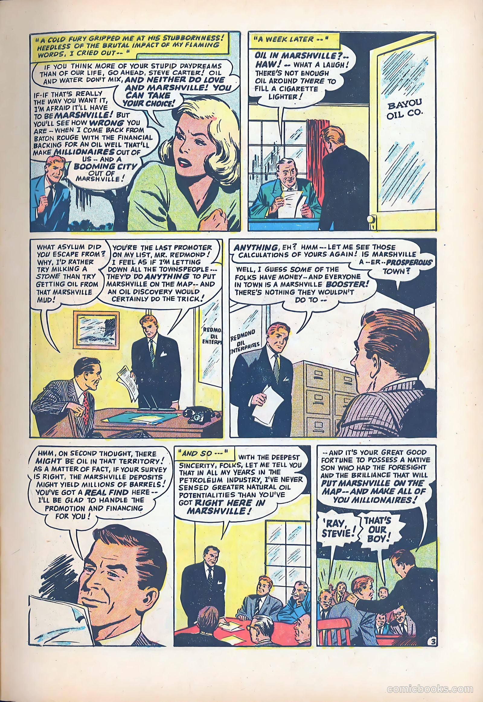 Search for Love #1 (1950) — page 5 of 52