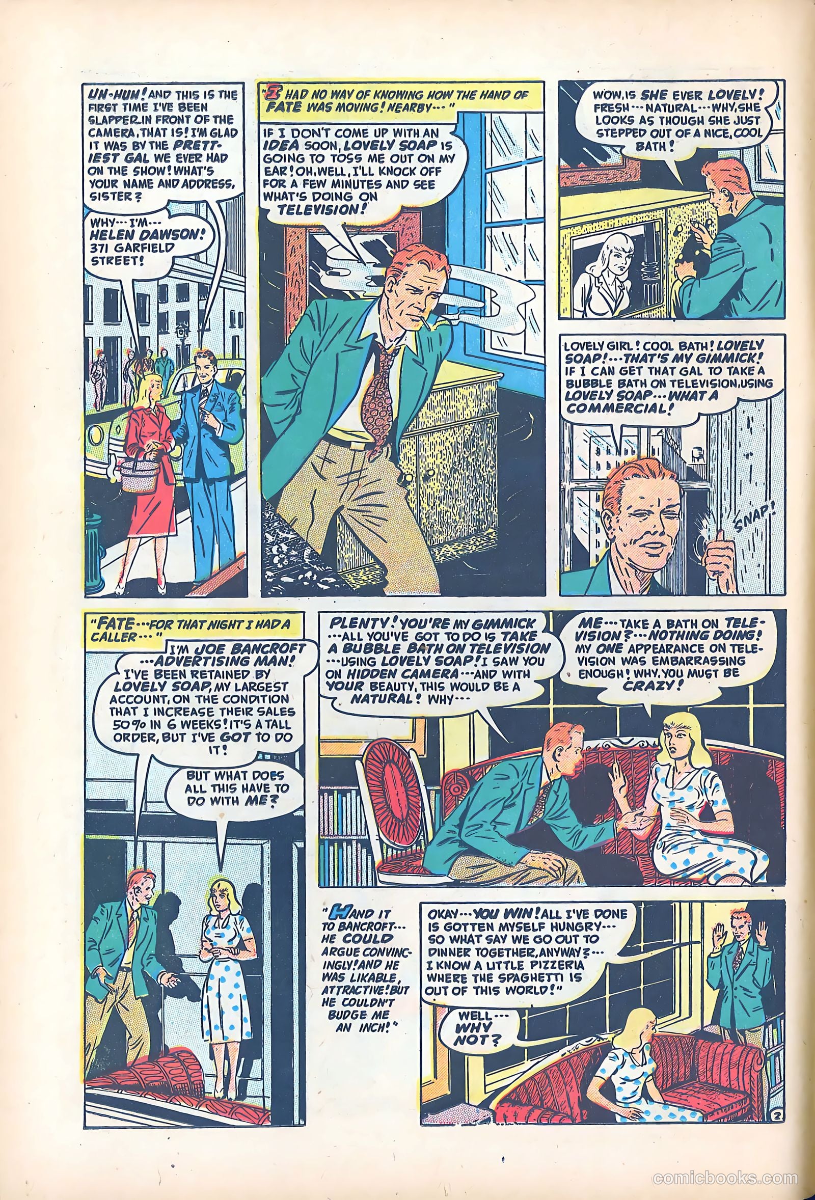 Search for Love #1 (1950) — page 16 of 52