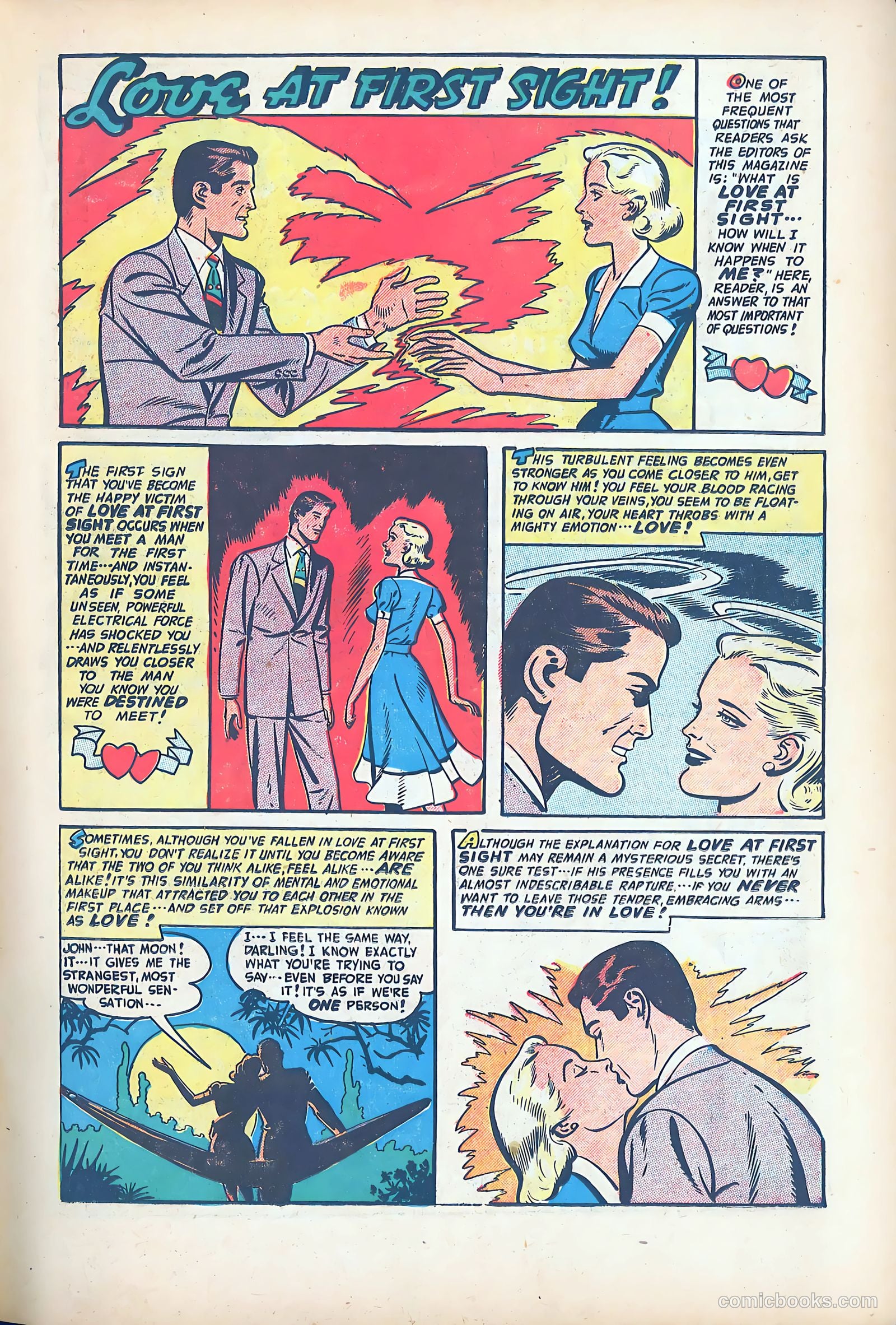 Search for Love #1 (1950) — page 25 of 52
