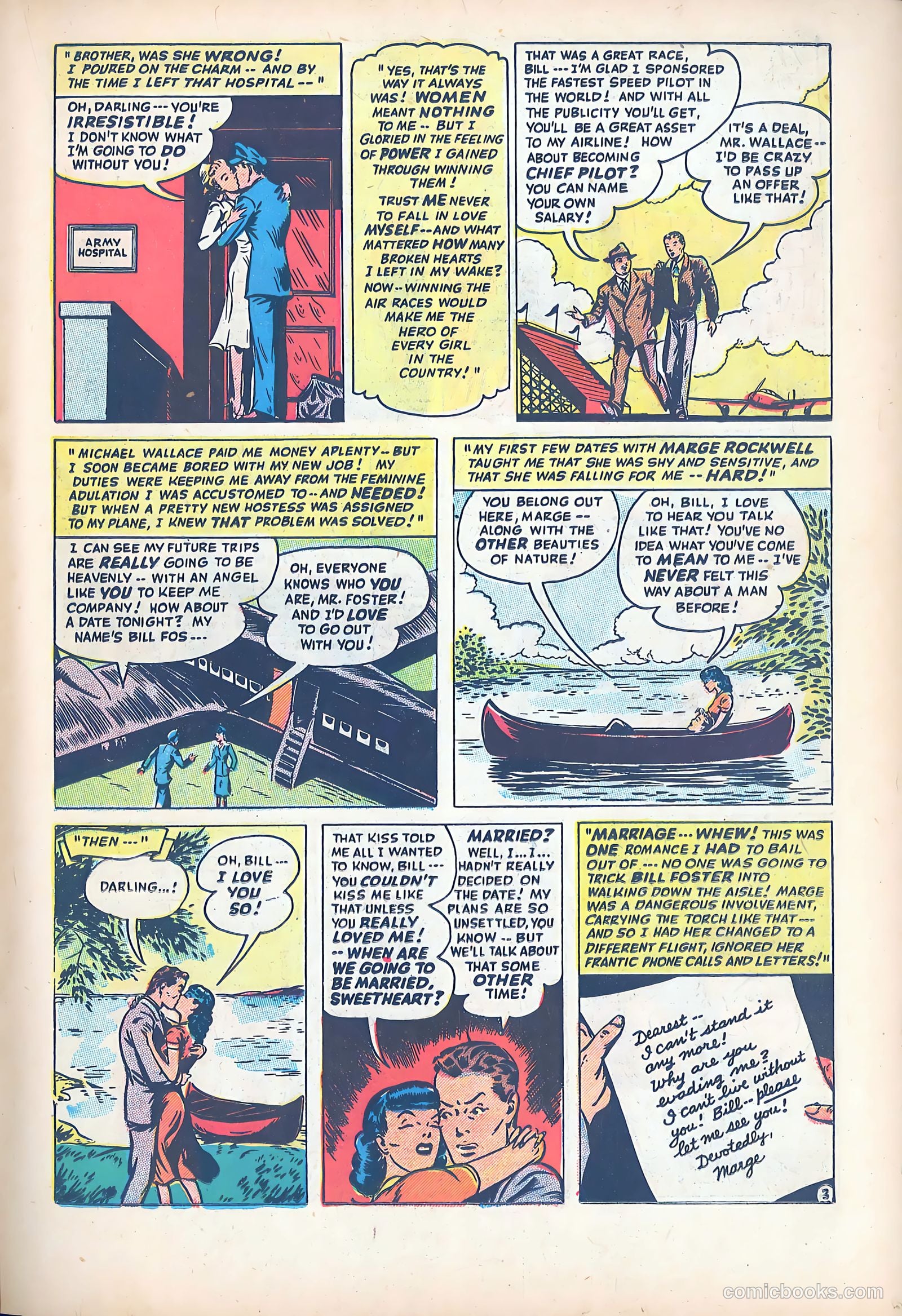 Search for Love #1 (1950) — page 29 of 52