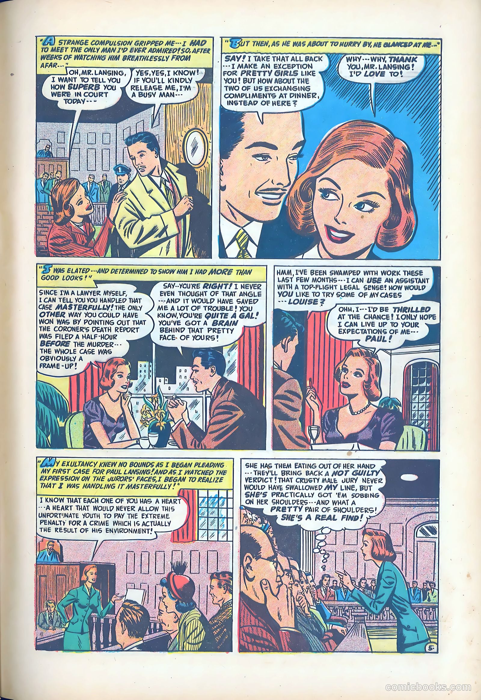 Search for Love #2 (1950) — page 45 of 52