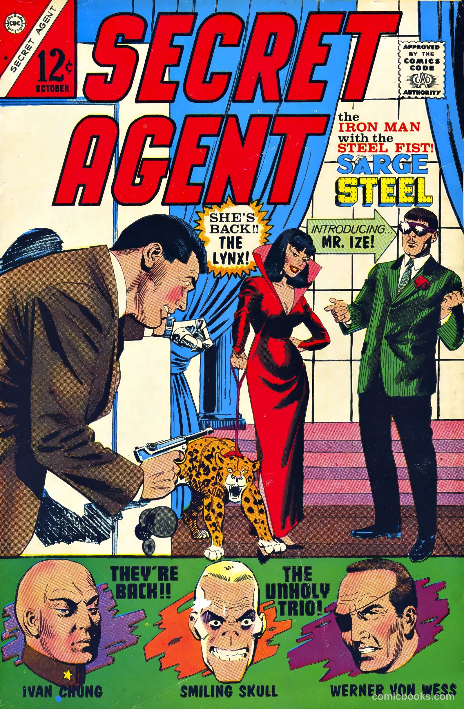 Secret Agent #9 cover