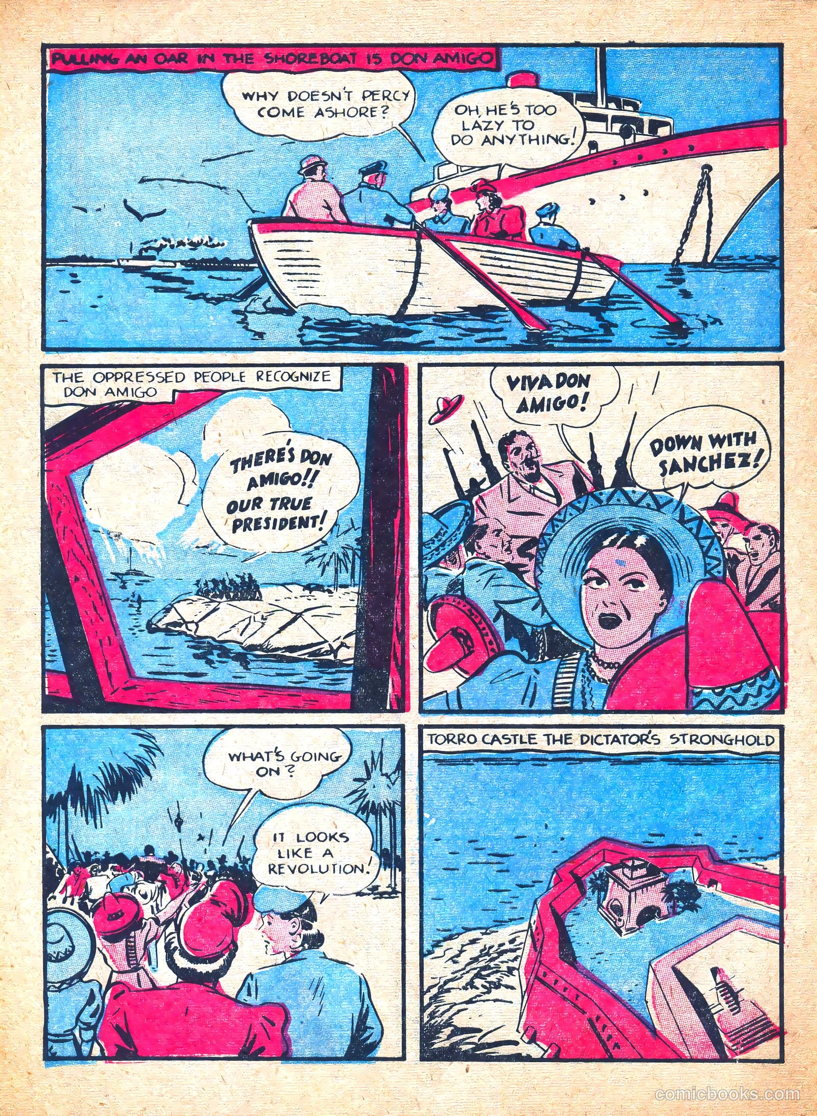 Secret Agent Z-2 Comics #7 (1944) — page 8 of 36