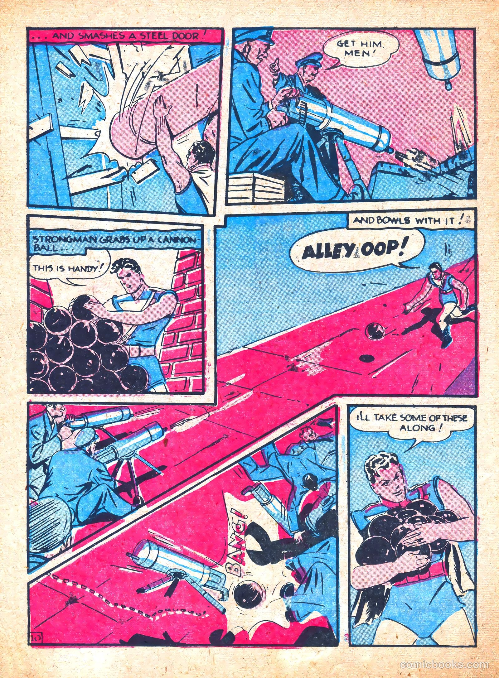 Secret Agent Z-2 Comics #7 (1944) — page 12 of 36