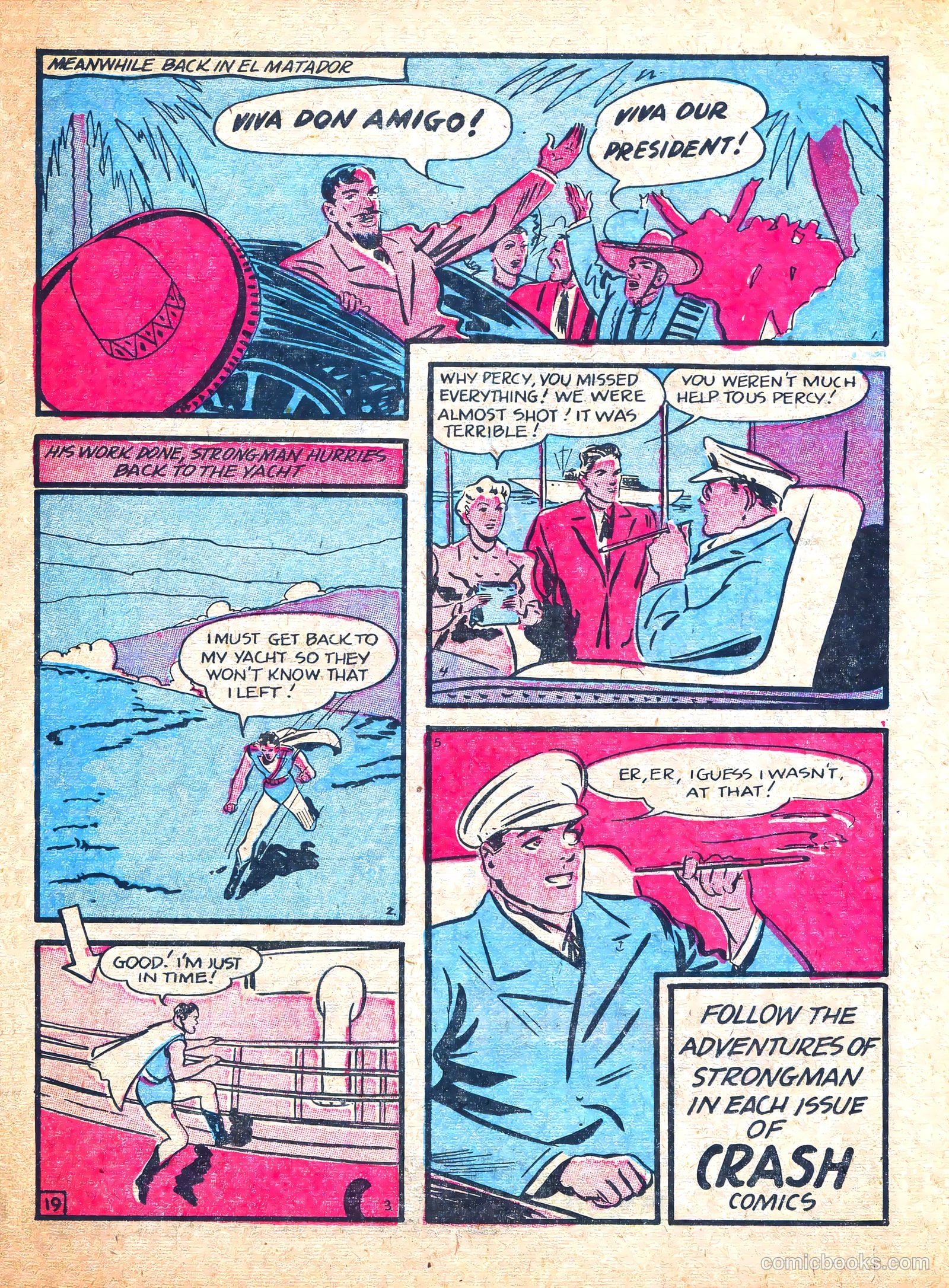 Secret Agent Z-2 Comics #7 (1944) — page 21 of 36