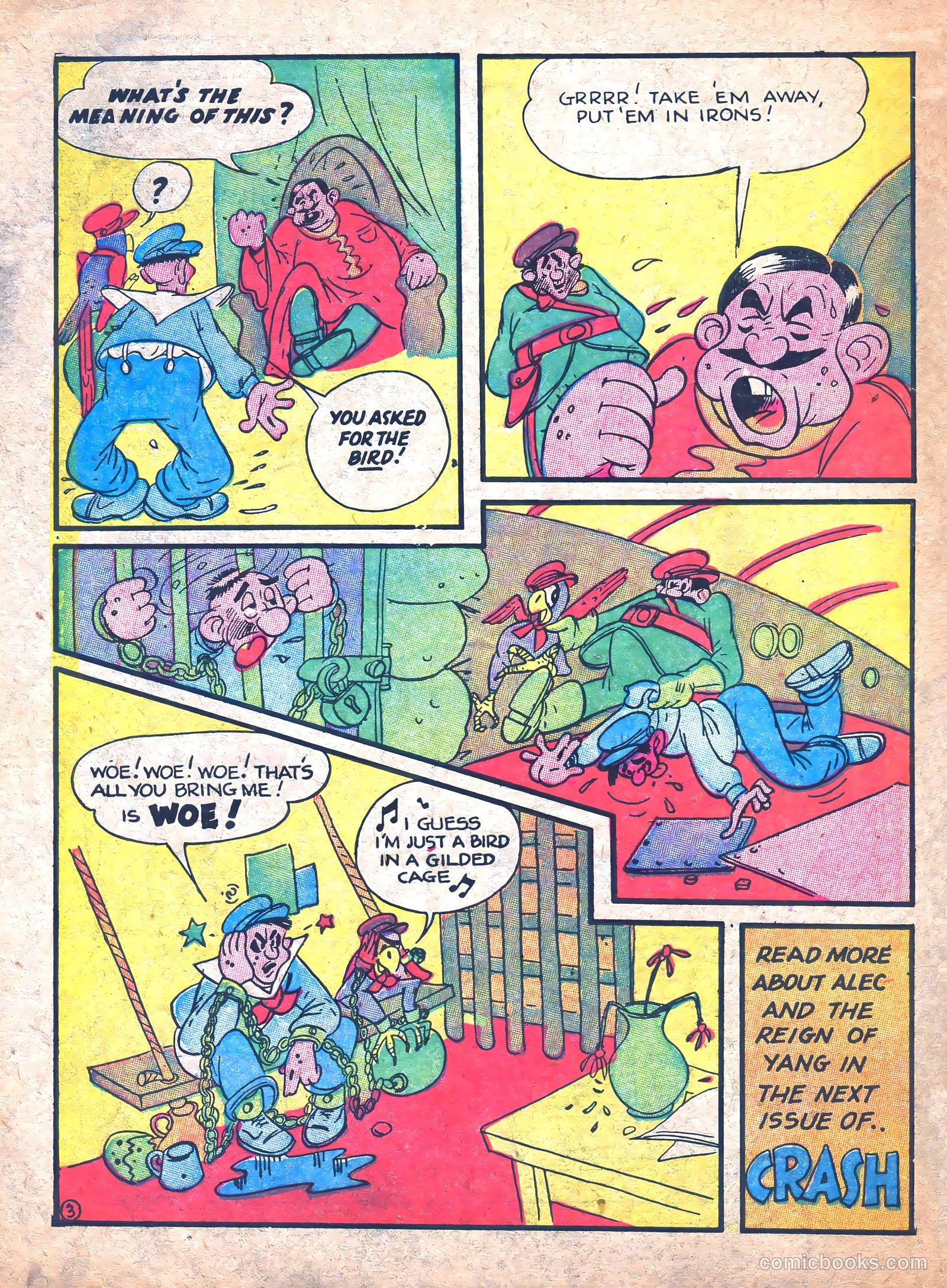 Secret Agent Z-2 Comics #7 (1944) — page 34 of 36