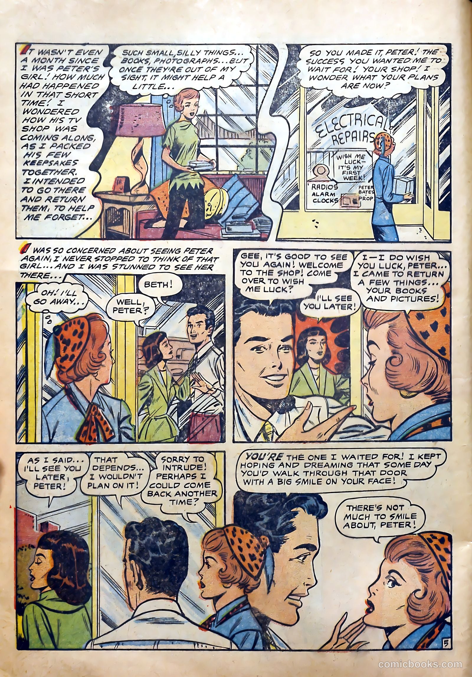 Secret Love #3 (1957) — page 8 of 36