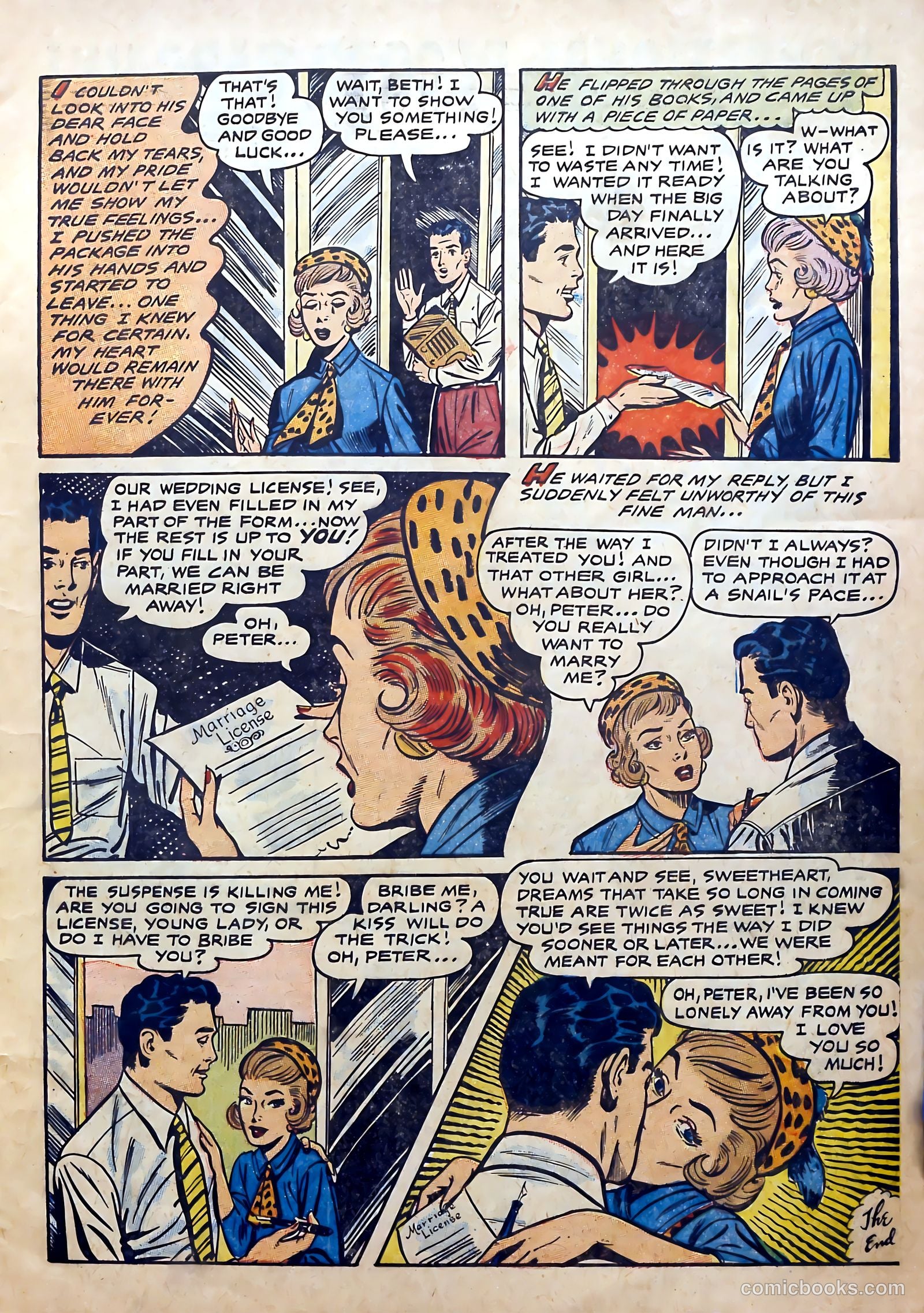 Secret Love #3 (1957) — page 9 of 36