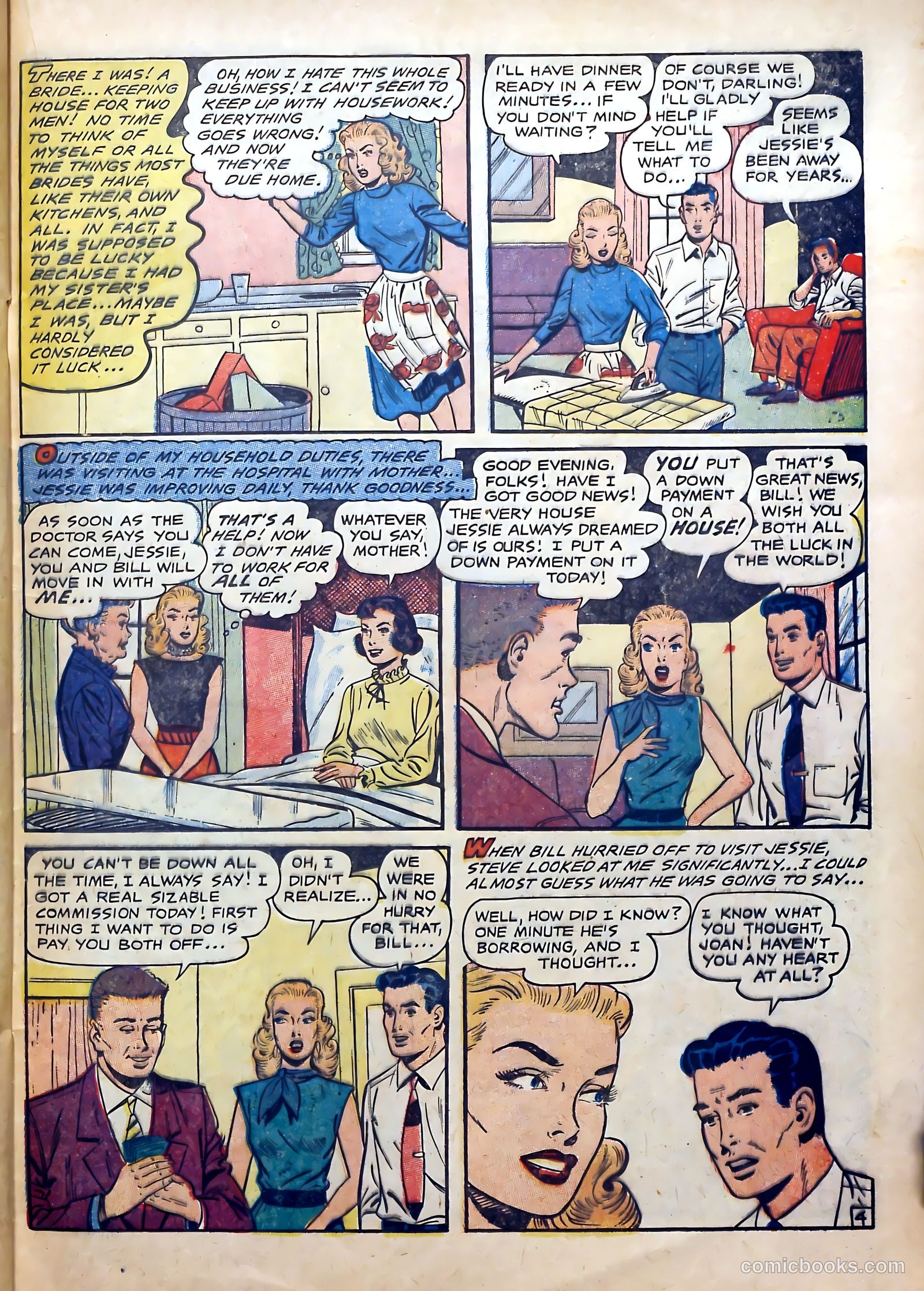 Secret Love #3 (1957) — page 23 of 36