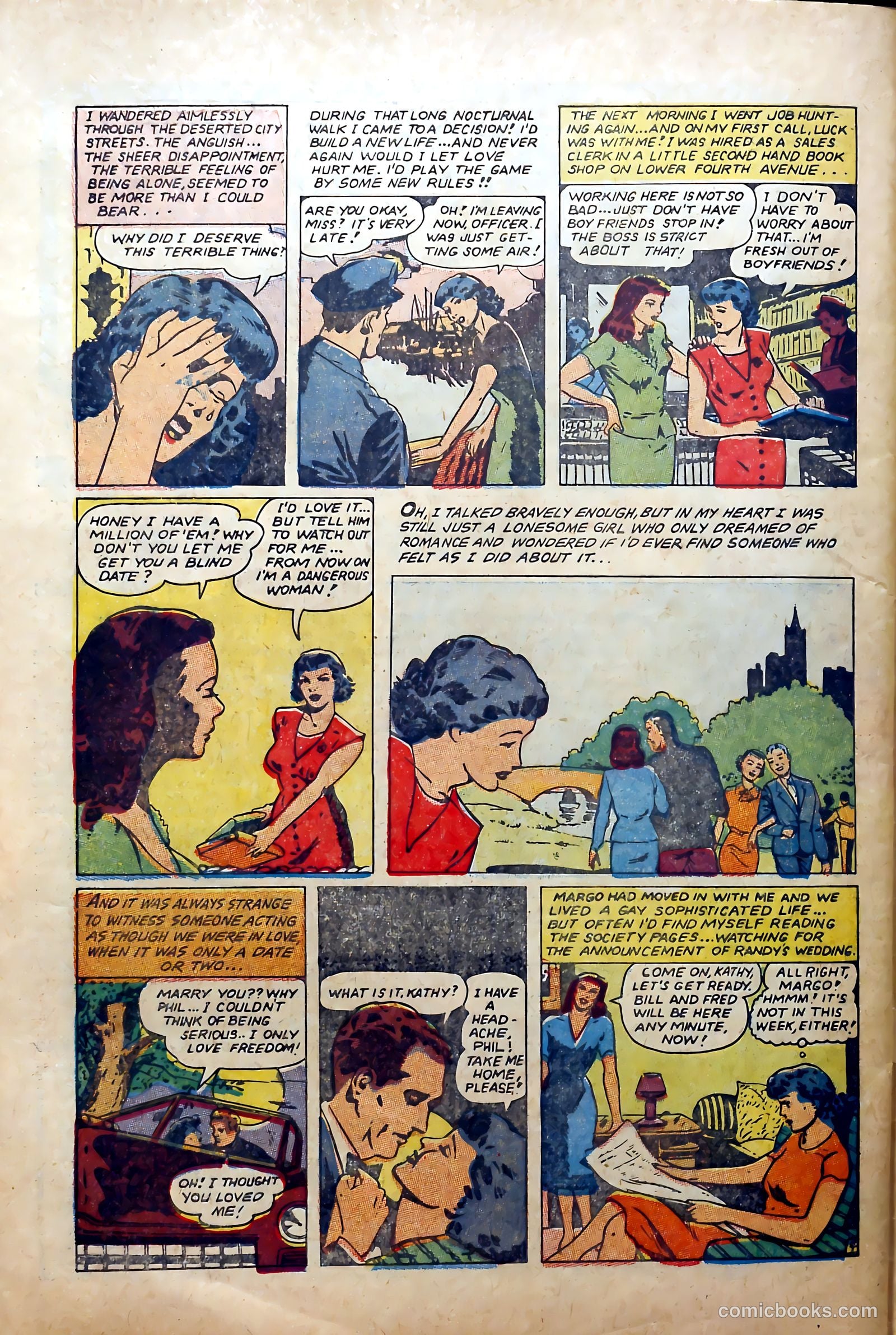 Secret Love #3 (1957) — page 32 of 36