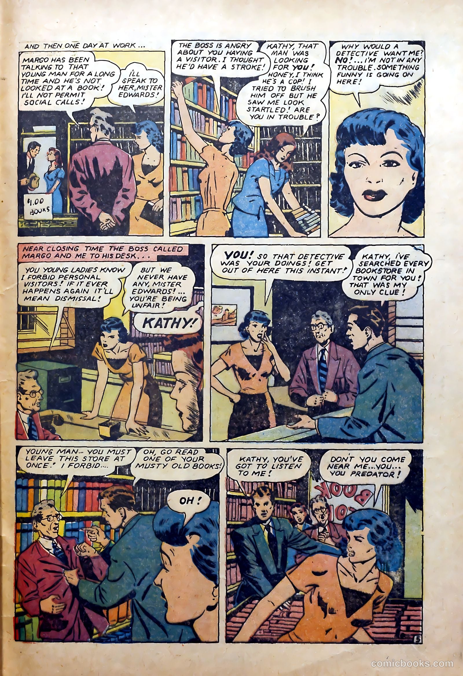 Secret Love #3 (1957) — page 33 of 36