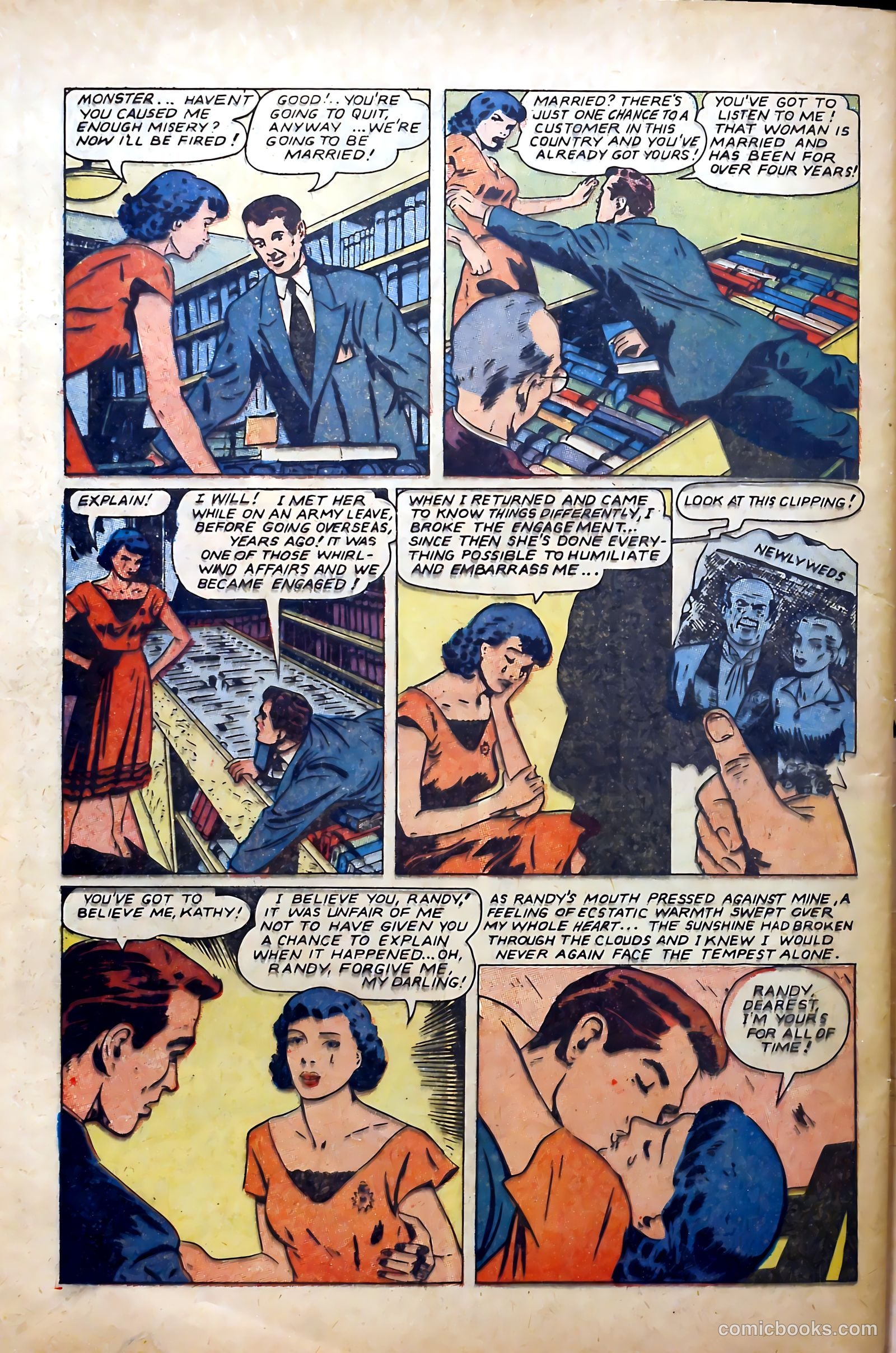 Secret Love #3 (1957) — page 34 of 36