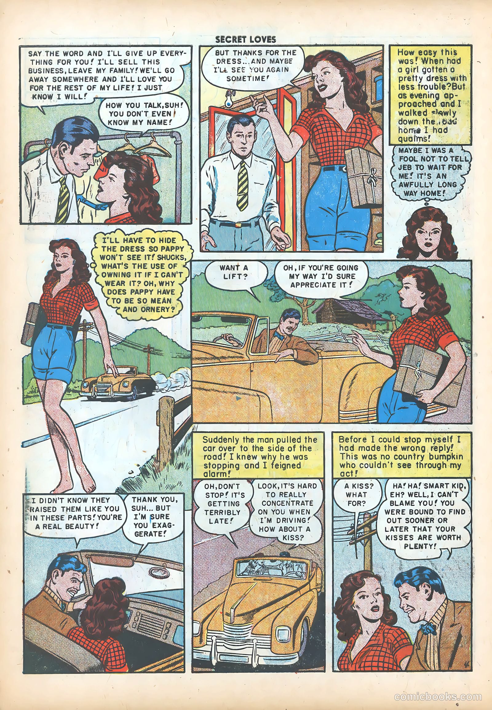 Secret Loves #3 (1950) — page 6 of 37