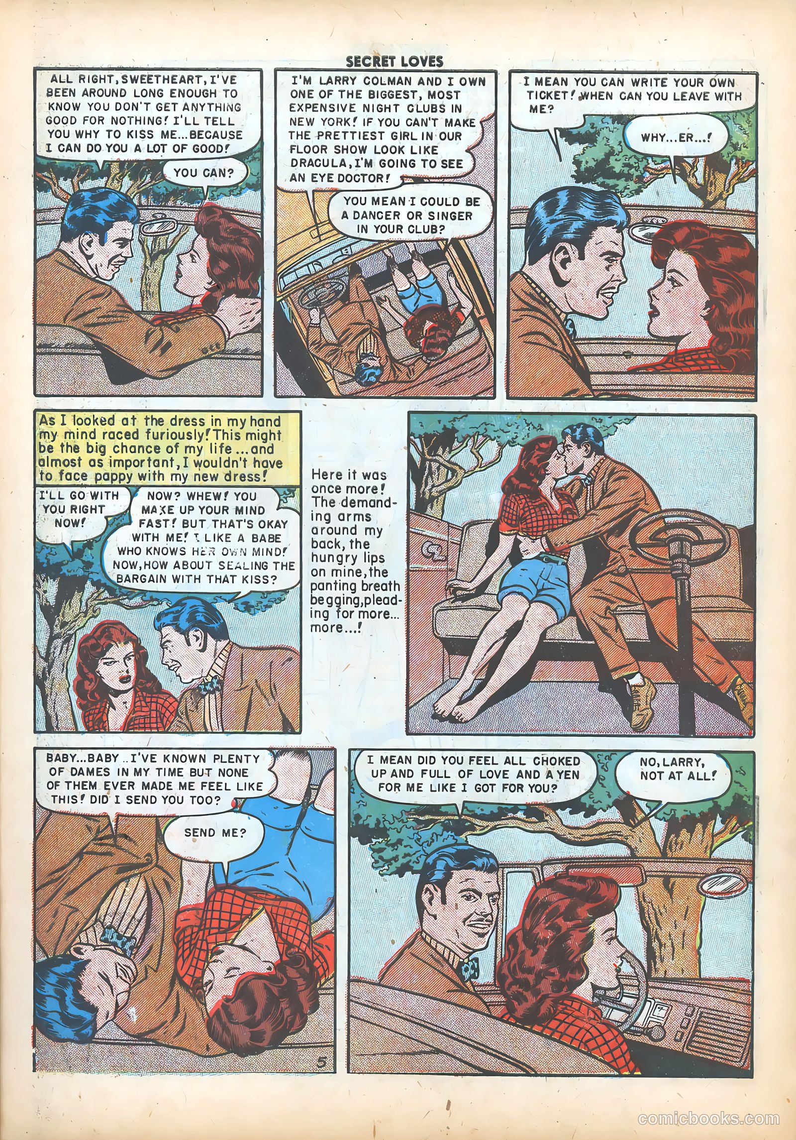 Secret Loves #3 (1950) — page 7 of 37