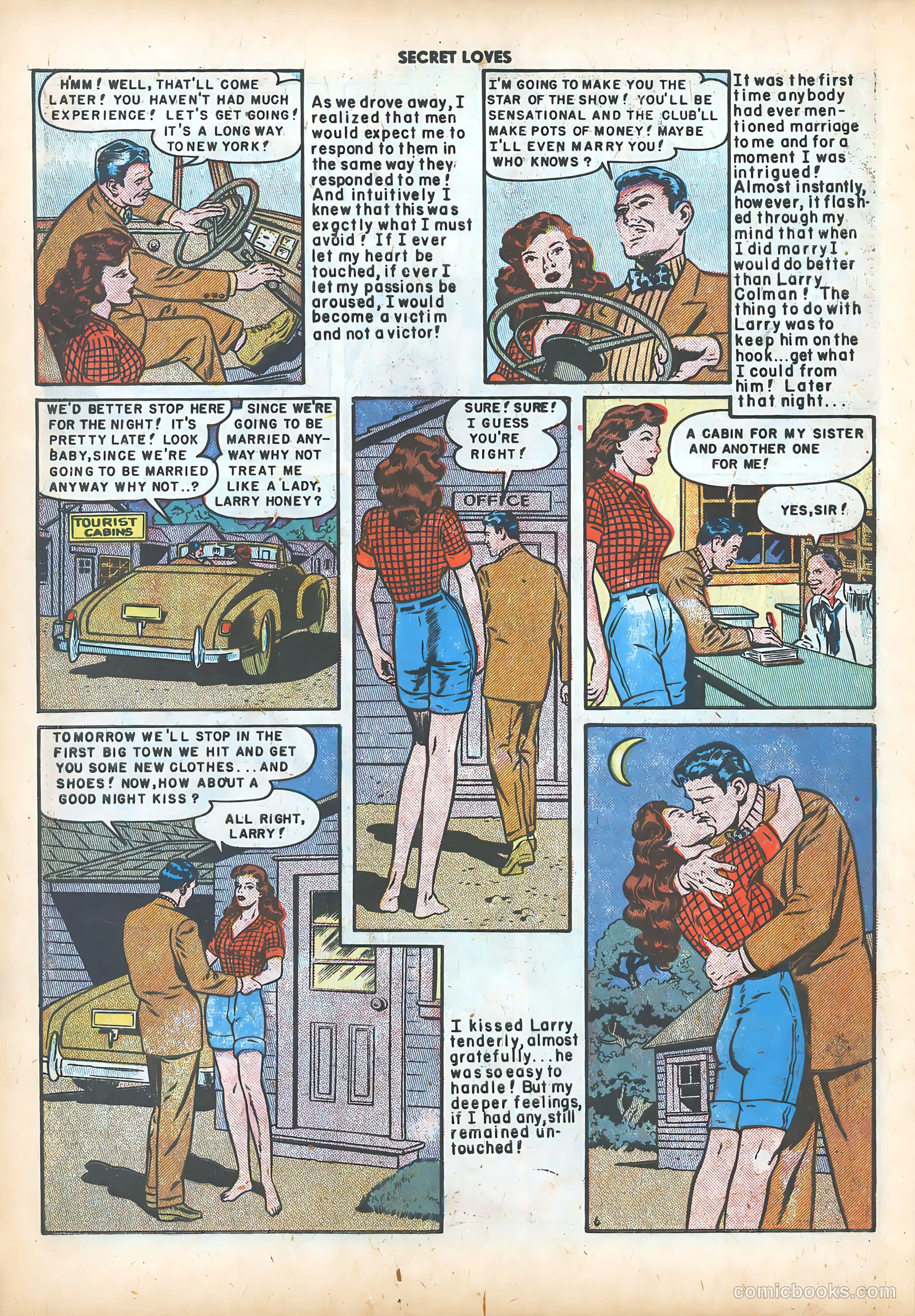 Secret Loves #3 (1950) — page 8 of 37