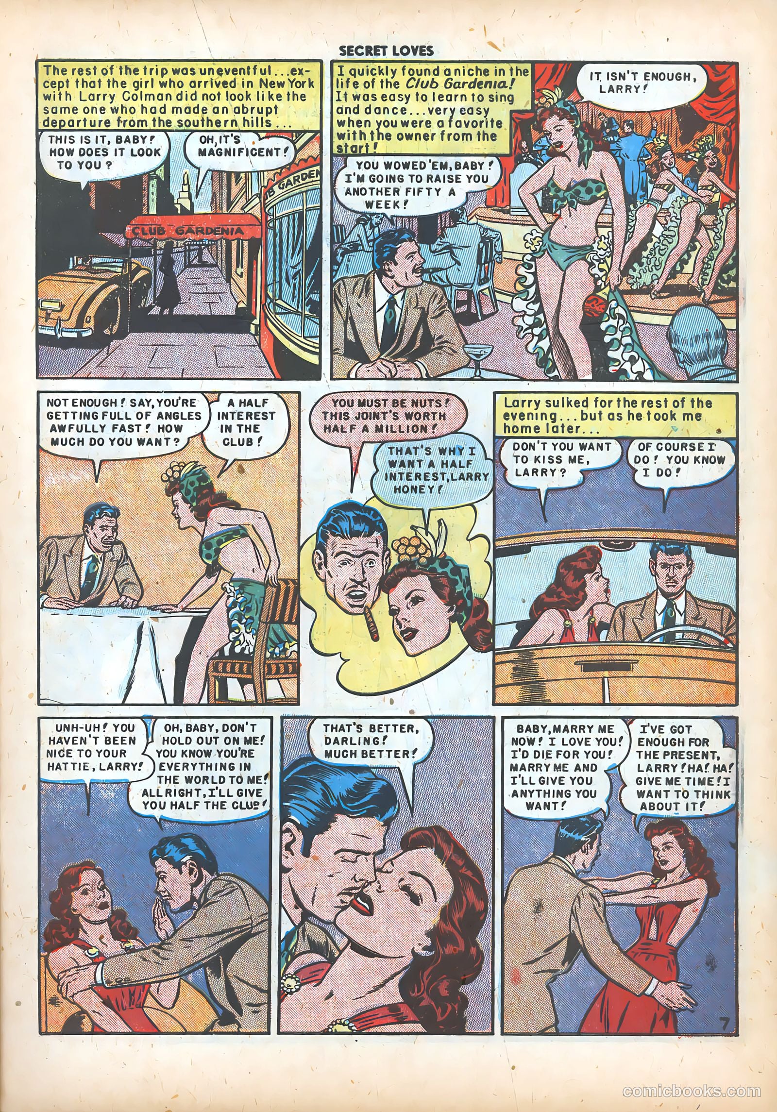 Secret Loves #3 (1950) — page 9 of 37